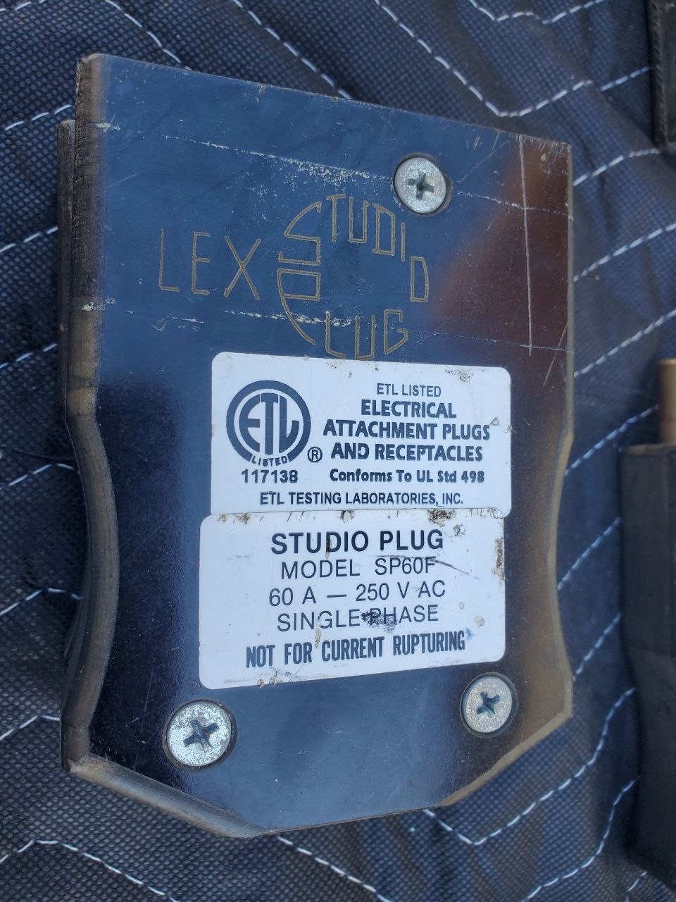 LEX Studio SP60F Female 100A 250V Single Phase Connector