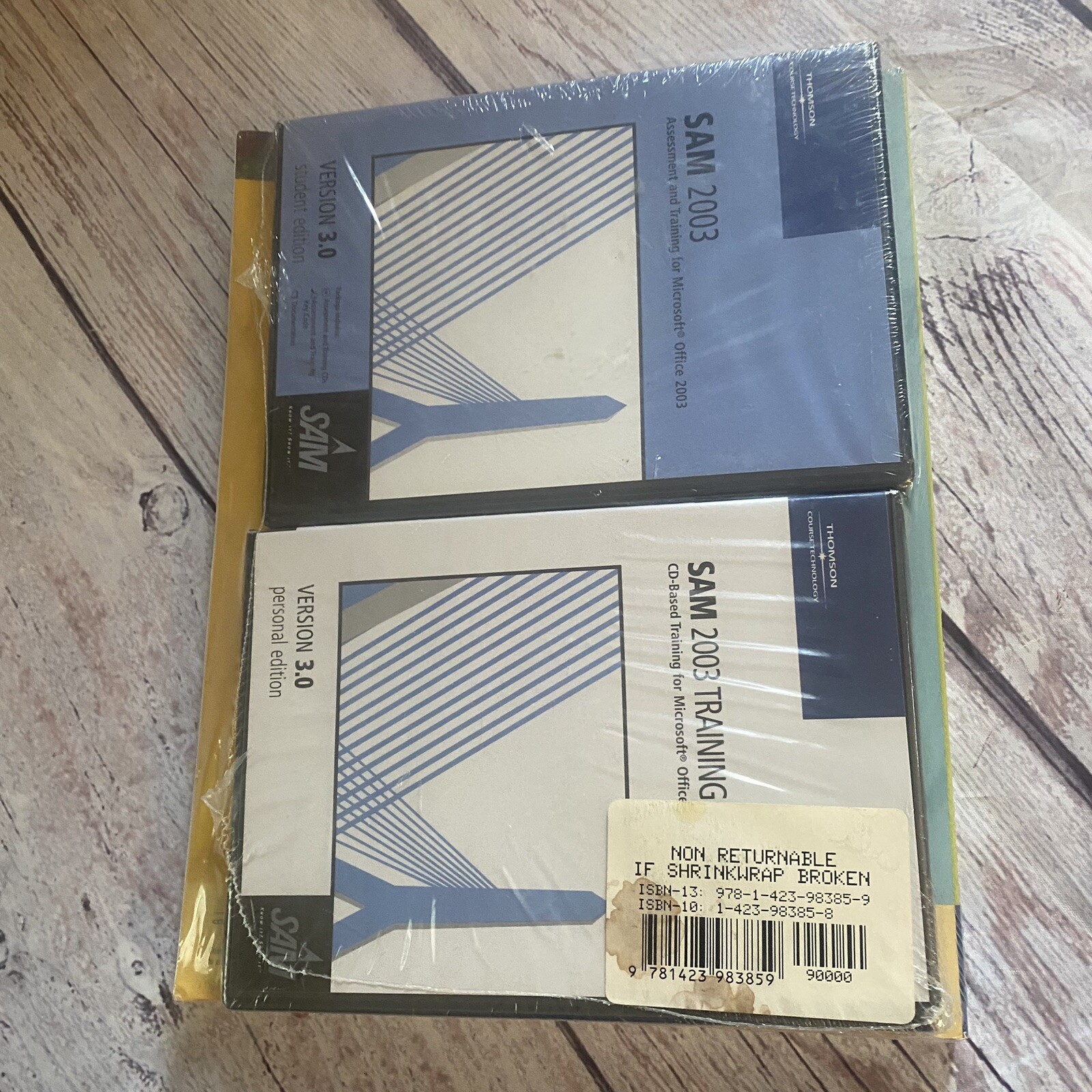 Microsoft Office 2003 Second Course 2 Training Cds