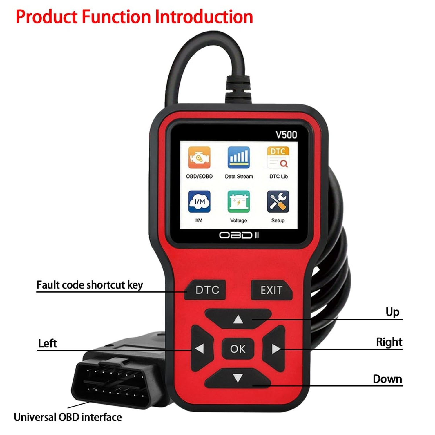 OBD2 Scanner Diagnostic Tool - Check Engine Light Code Scanner Tool... Fast Ship