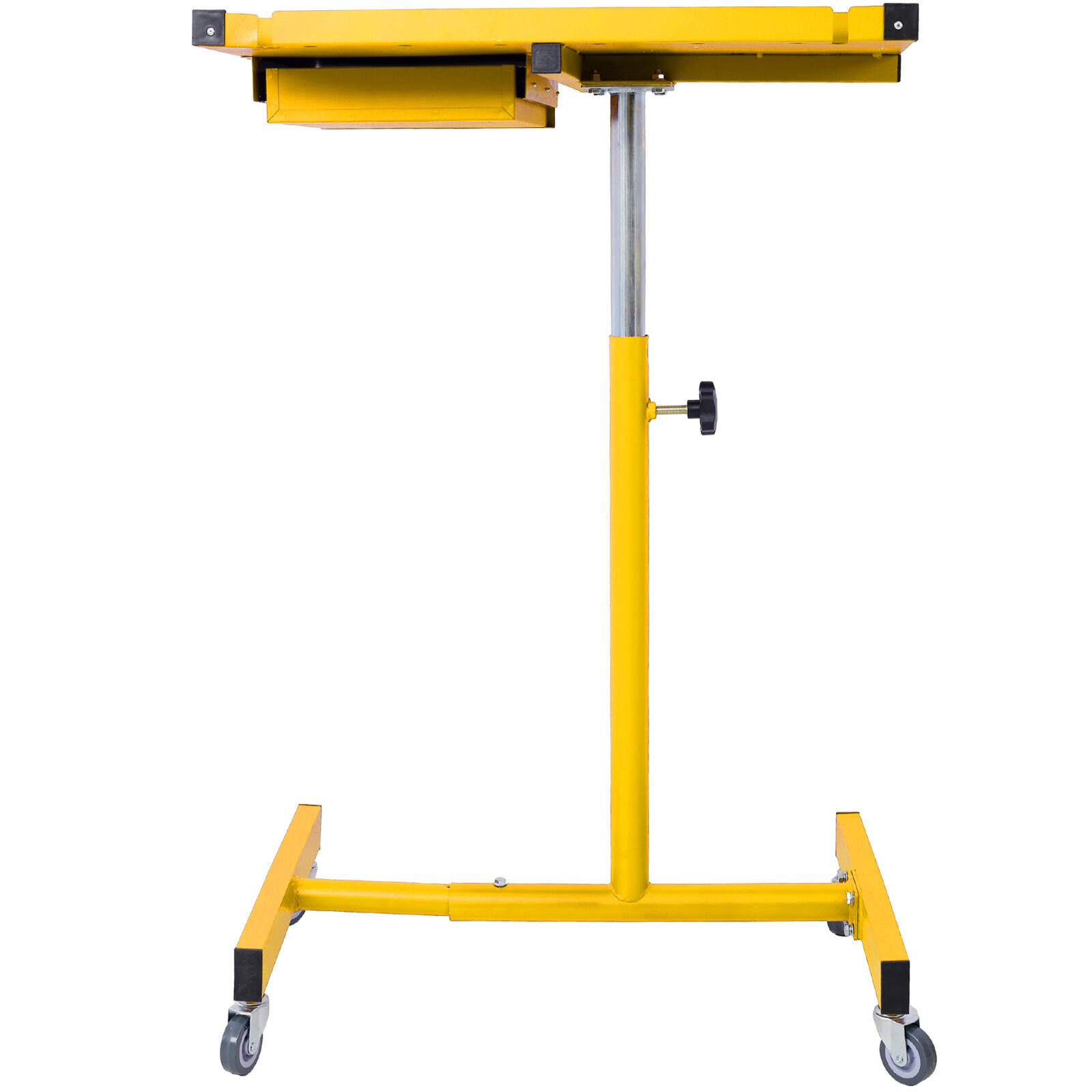 Heavy Duty Adjustable Work Table with Drawers Rolling Tool Tray with Wheels