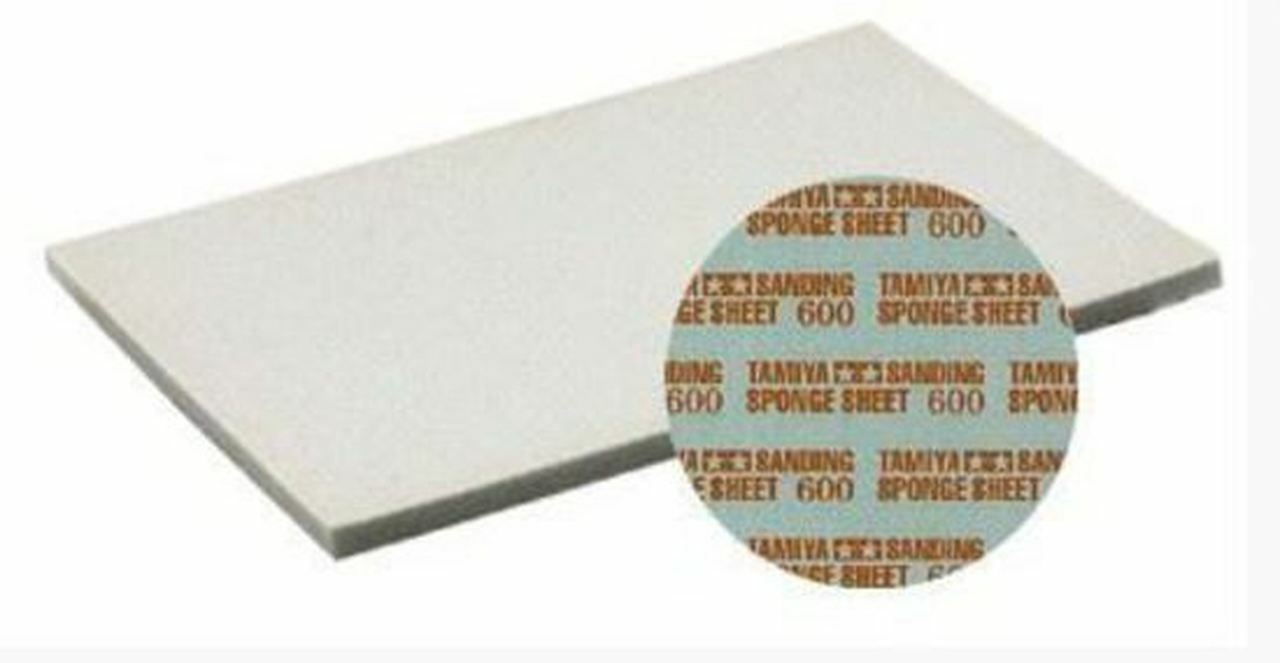 Tamiya Sanding Sponge Sheet 600 (1pc) 87148