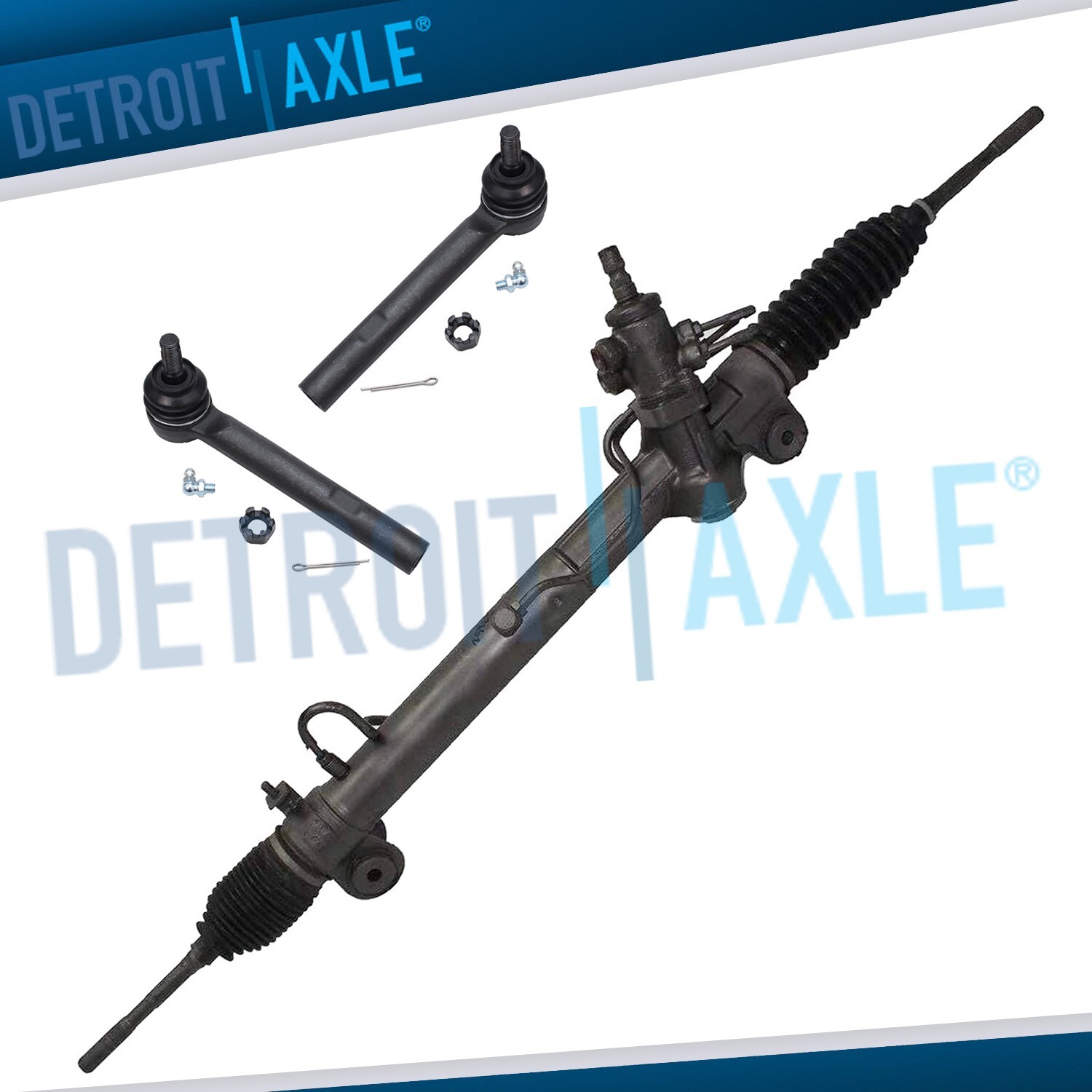 3pc Rack and Pinion Outer Tie Rods Kit for Lexus RX330 RX350 Toyota Highlander