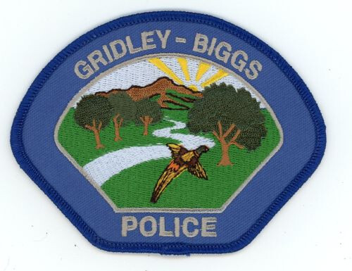 CALIFORNIA CA GRIDLEY BIGGS POLICE NICE SHOULDER PATCH SHERIFF