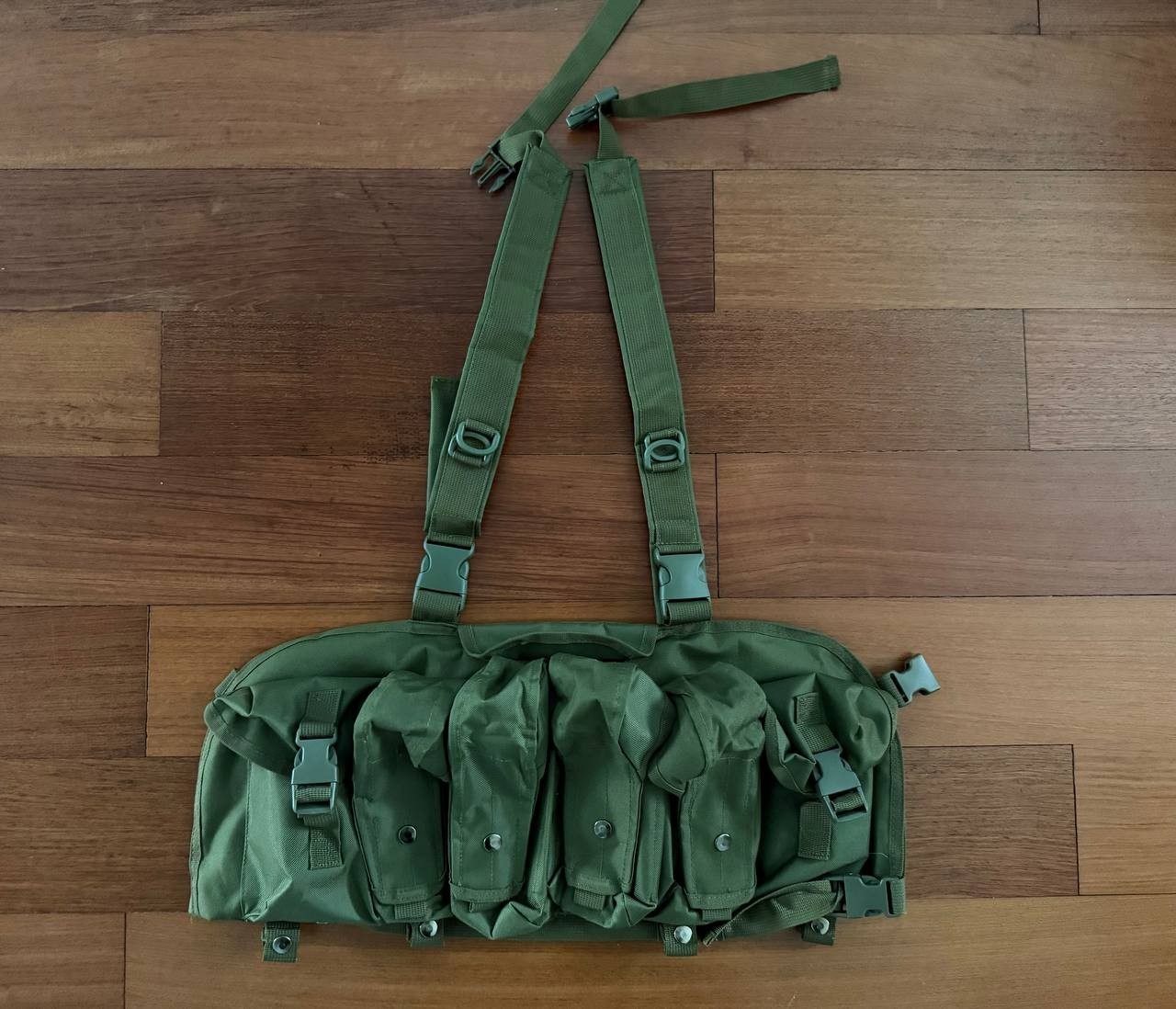 Airsoft Chest Rig Vest - Green Color