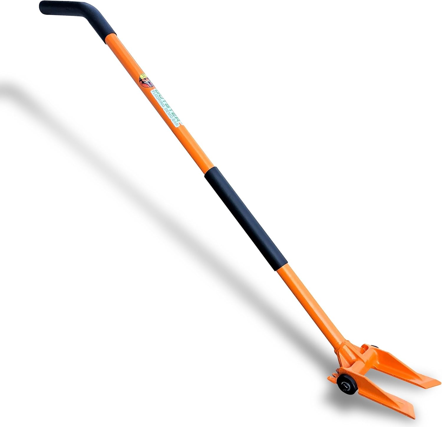 Gutster 60” Demolition Pry Bar & Crowbar – Round Handle Wrecking Bar