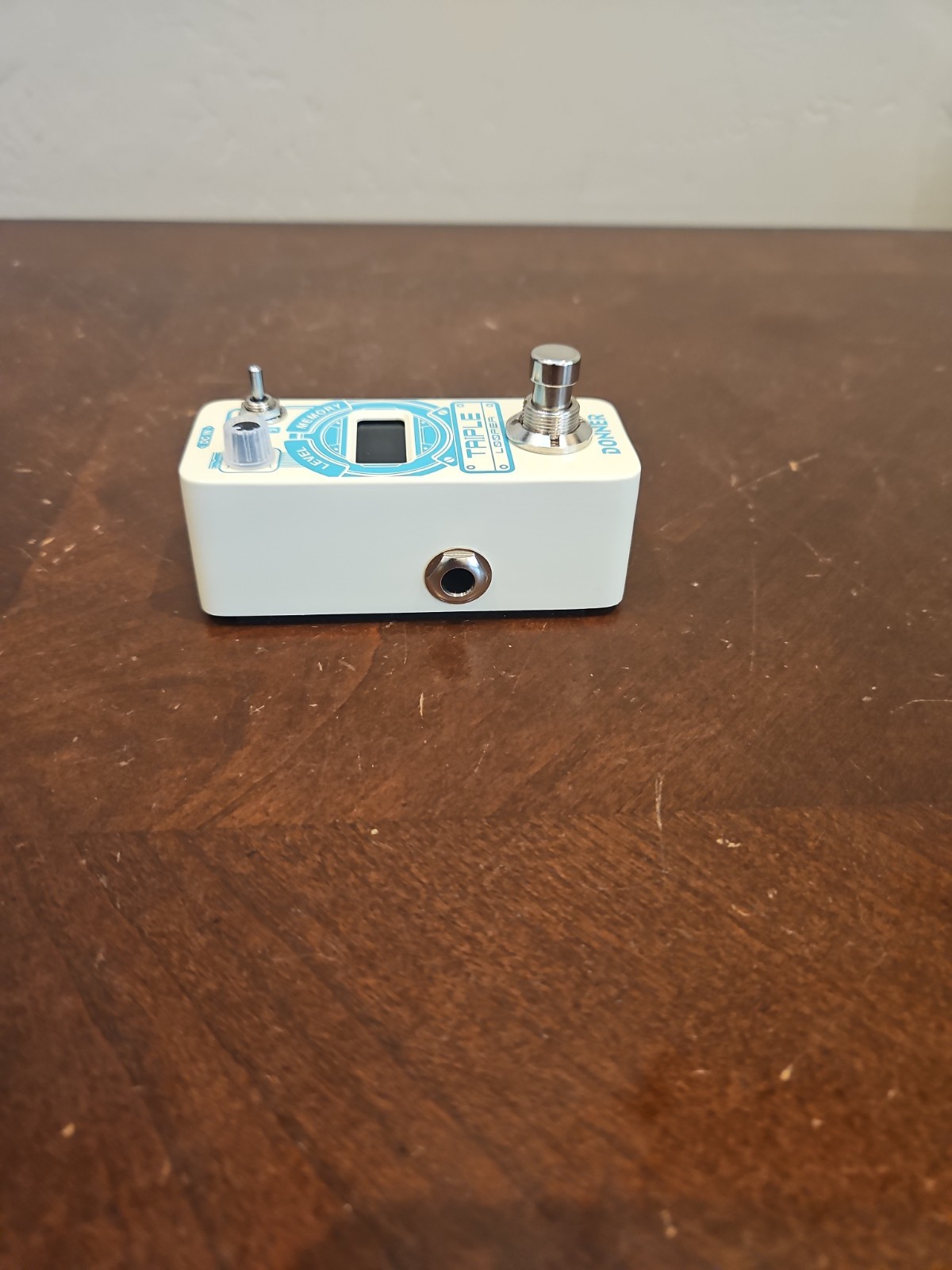 Donner Triple Looper Guitar Effect Pedal 90 mins Looping Time with Screen 3 Loop