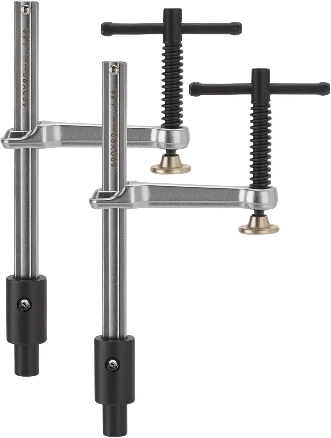 2-Pack Welding Table Clamps - 6.5" Opening Capacity for 5/8" Holes