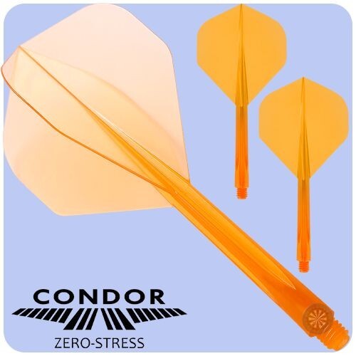 CONDOR ZERO STRESS FLIGHTS ORANGE MEDIUM LENGTH SMALL SHAPE FAST FREE SHIPPING
