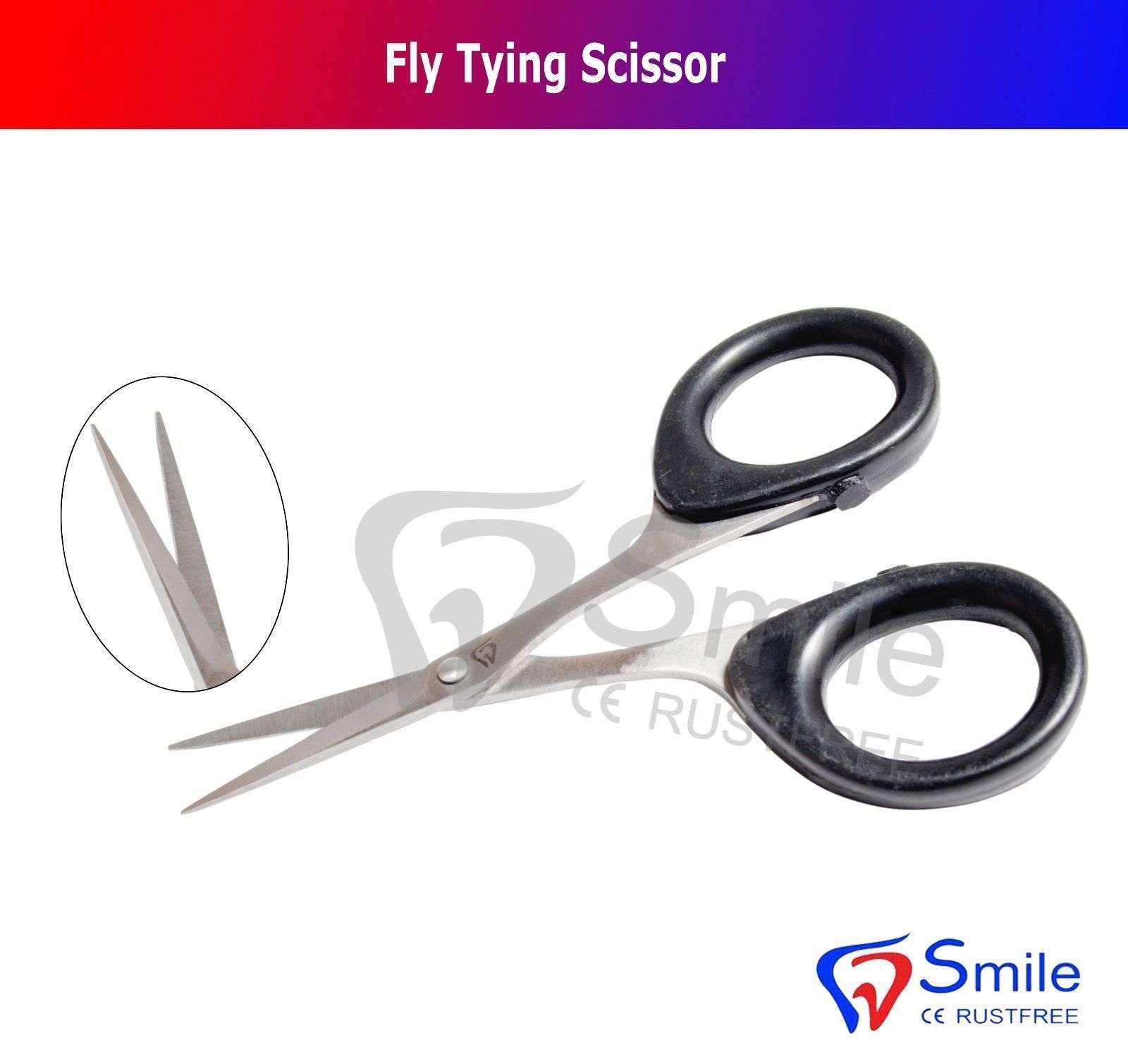 Baby Nails Scissor 10 CM - Cuticle Scissor - Fishing Scissors Smile Dentale U.K