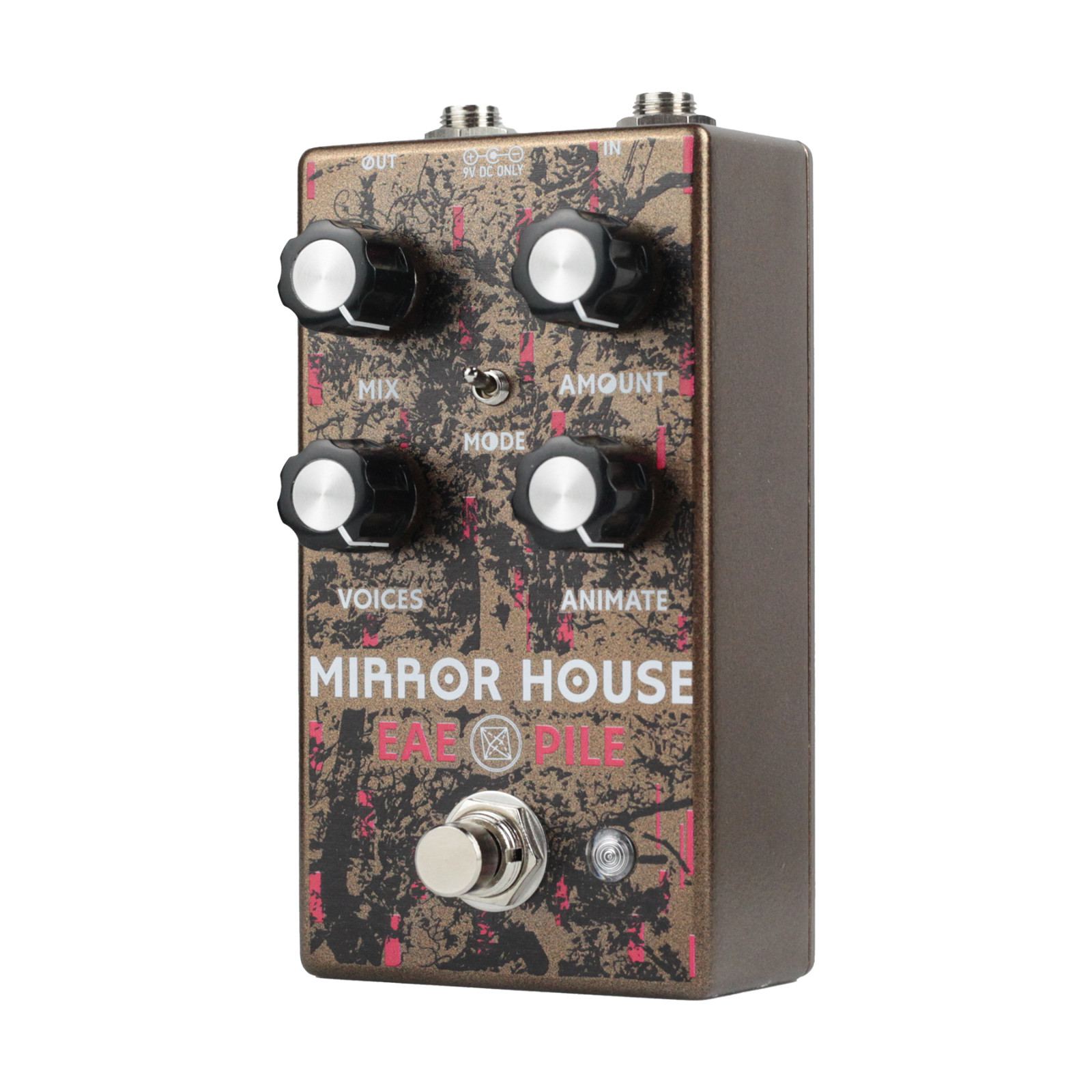 New Electronic Audio Experiments Mirror House V2 Pitch Shifting Modulator Pedal