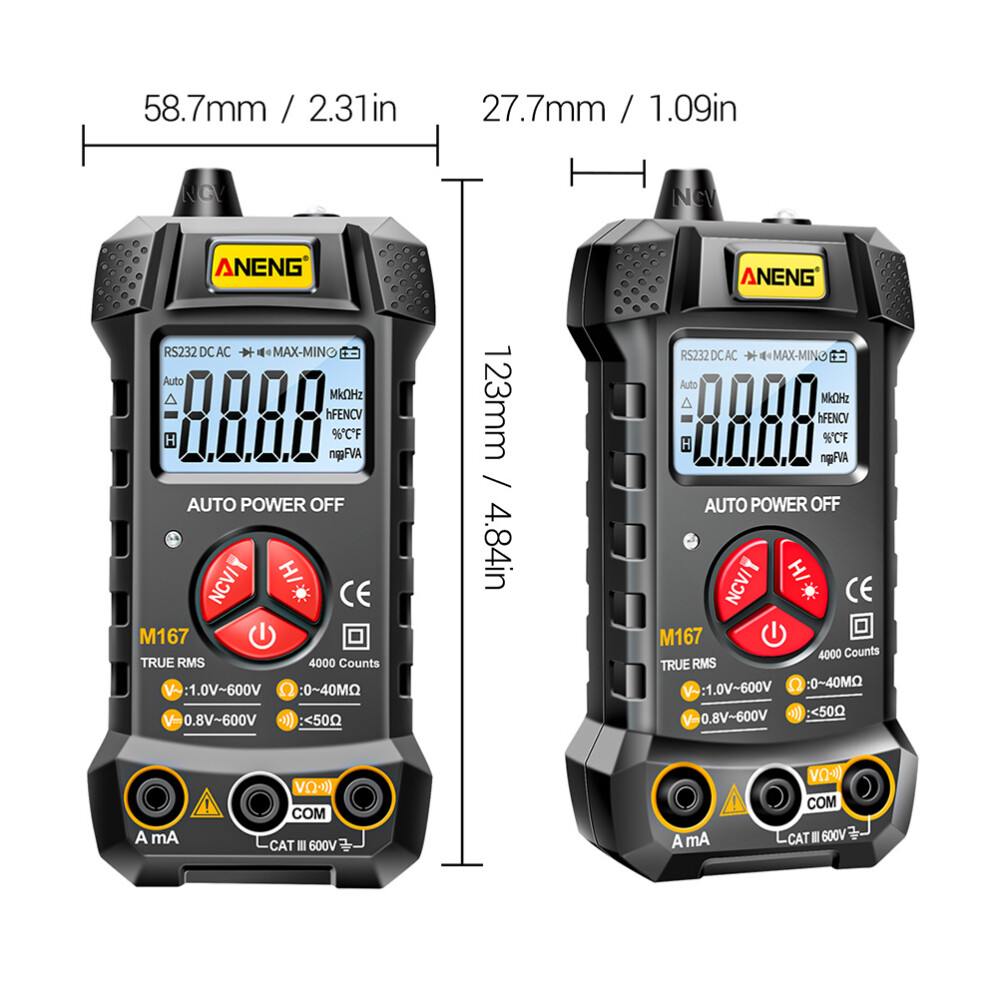 Digital Electrical Tester Smart Multimeter Automatic Multitester Equipment New