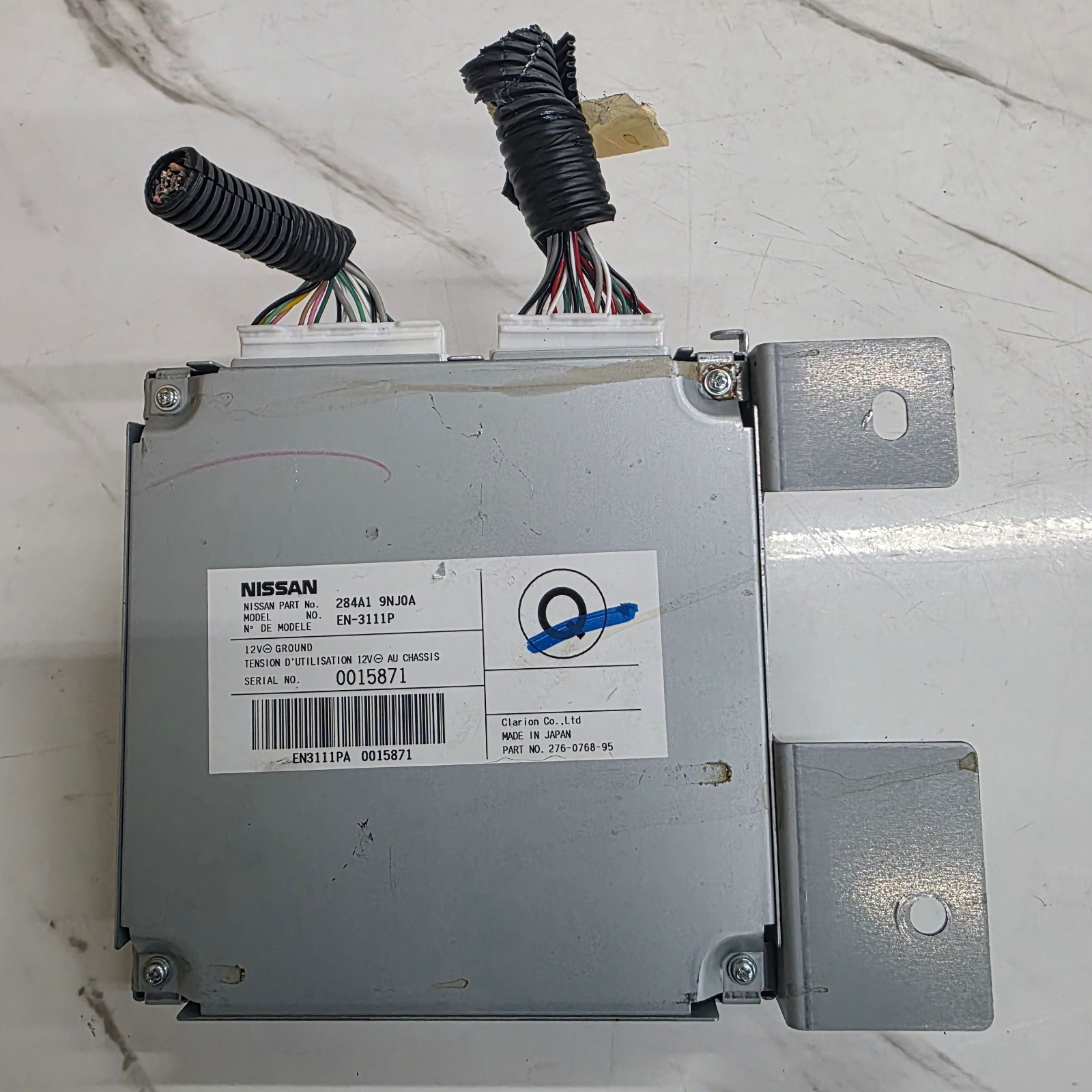 2017-2018 Infiniti QX60 Around View Monitor Camera Control Module OEM 284A19NJ0A