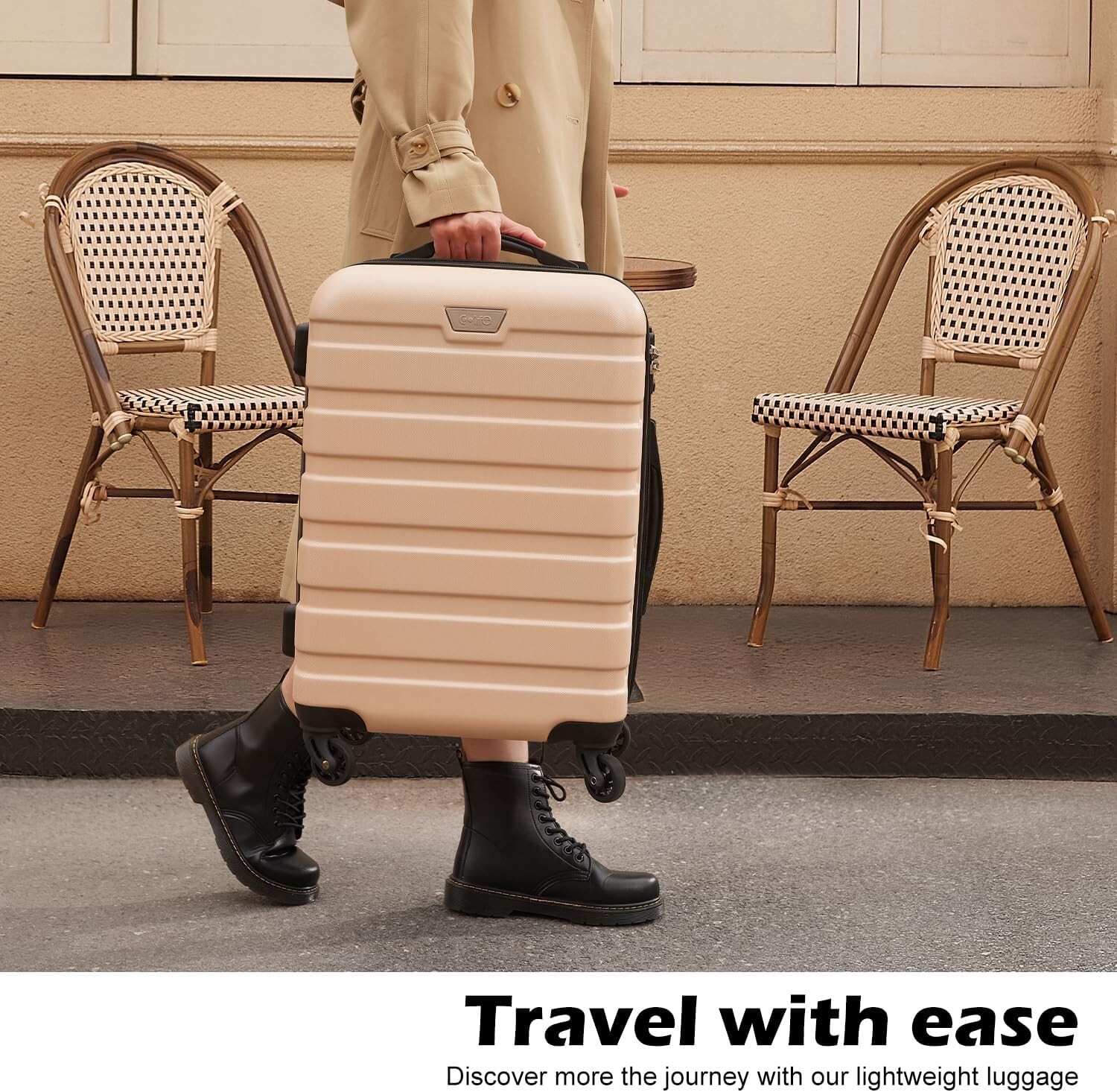 Hardshell 3 Piece Heavy-Duty Luggage Set - Spinner - Lightweight - TSA Lock