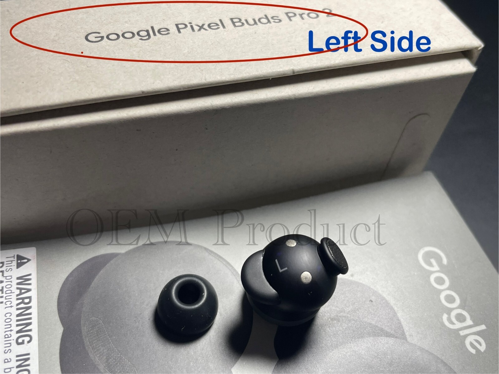 Original Google Pixel Buds Pro 2 Replacement Left Side Hazel