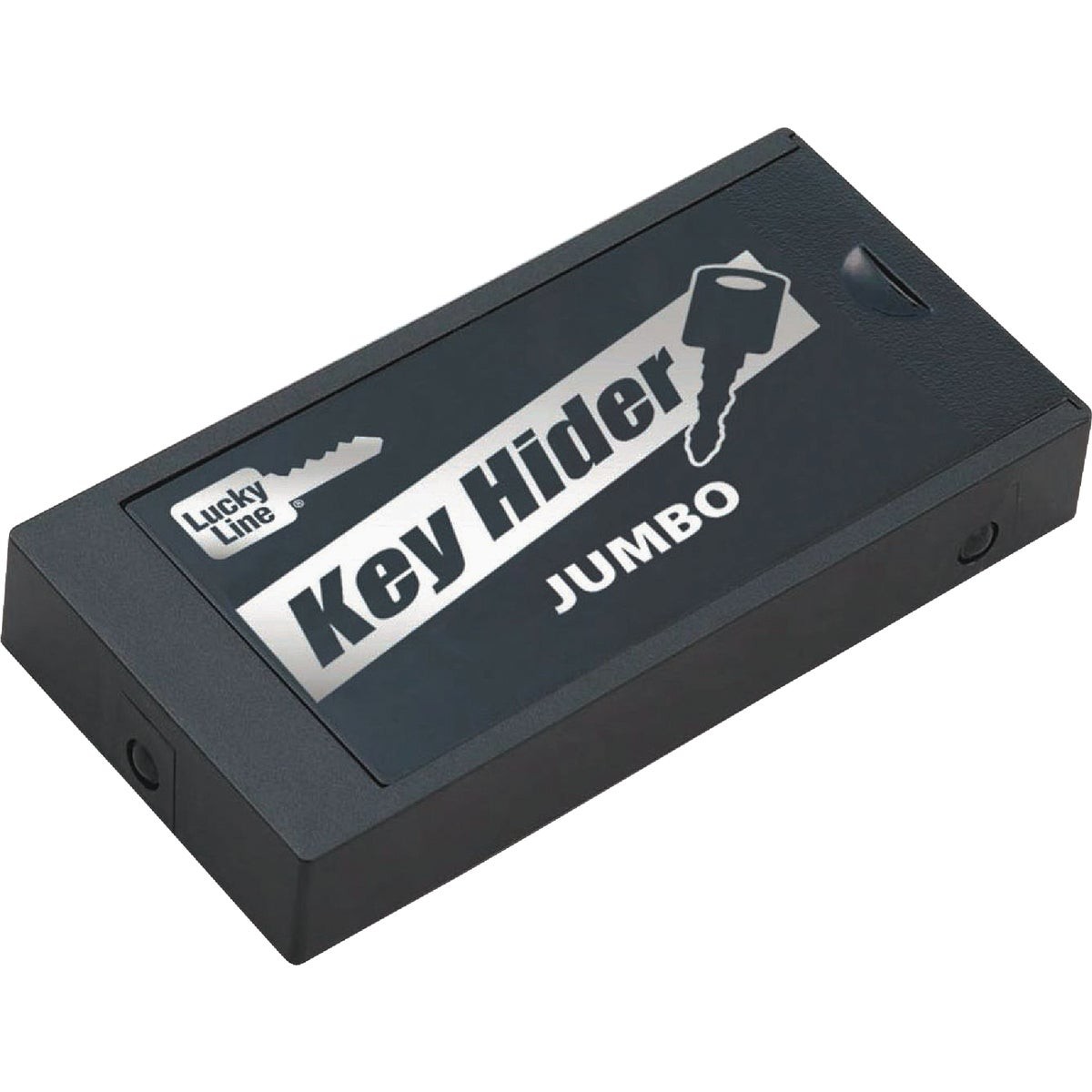 Lucky Line Black Jumbo Magnetic Key Hider 91501 Lucky Line 91501 085721915017