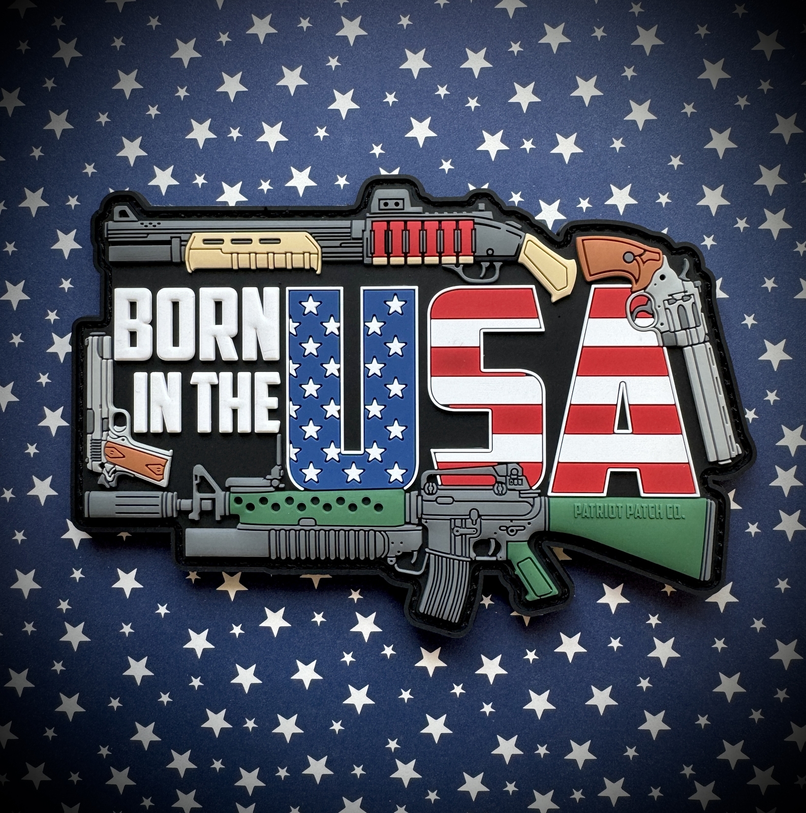Patriot Patch Co. - Born in the USA - Patch