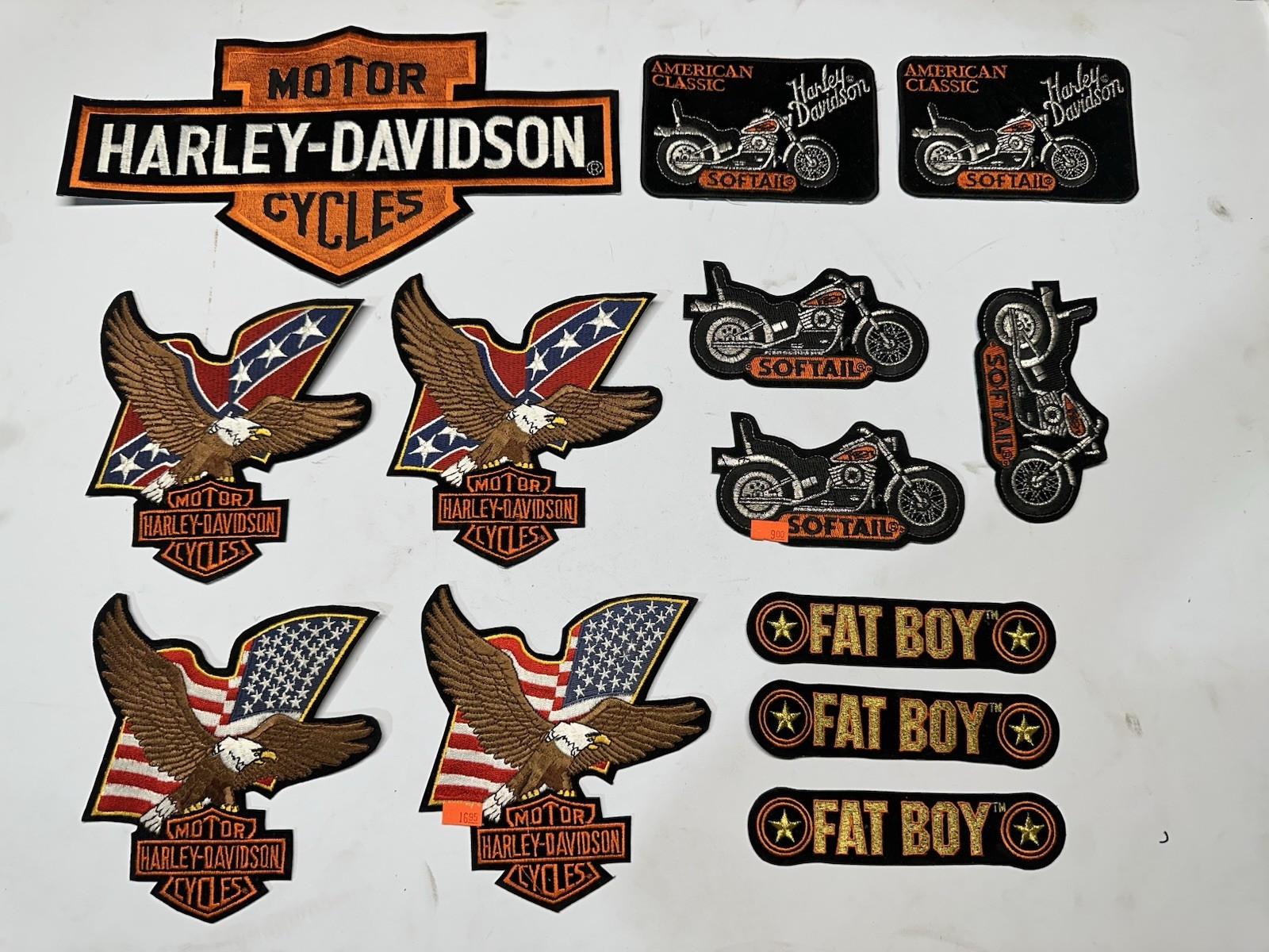 Harley Davison Patches Sew On (official Harley)