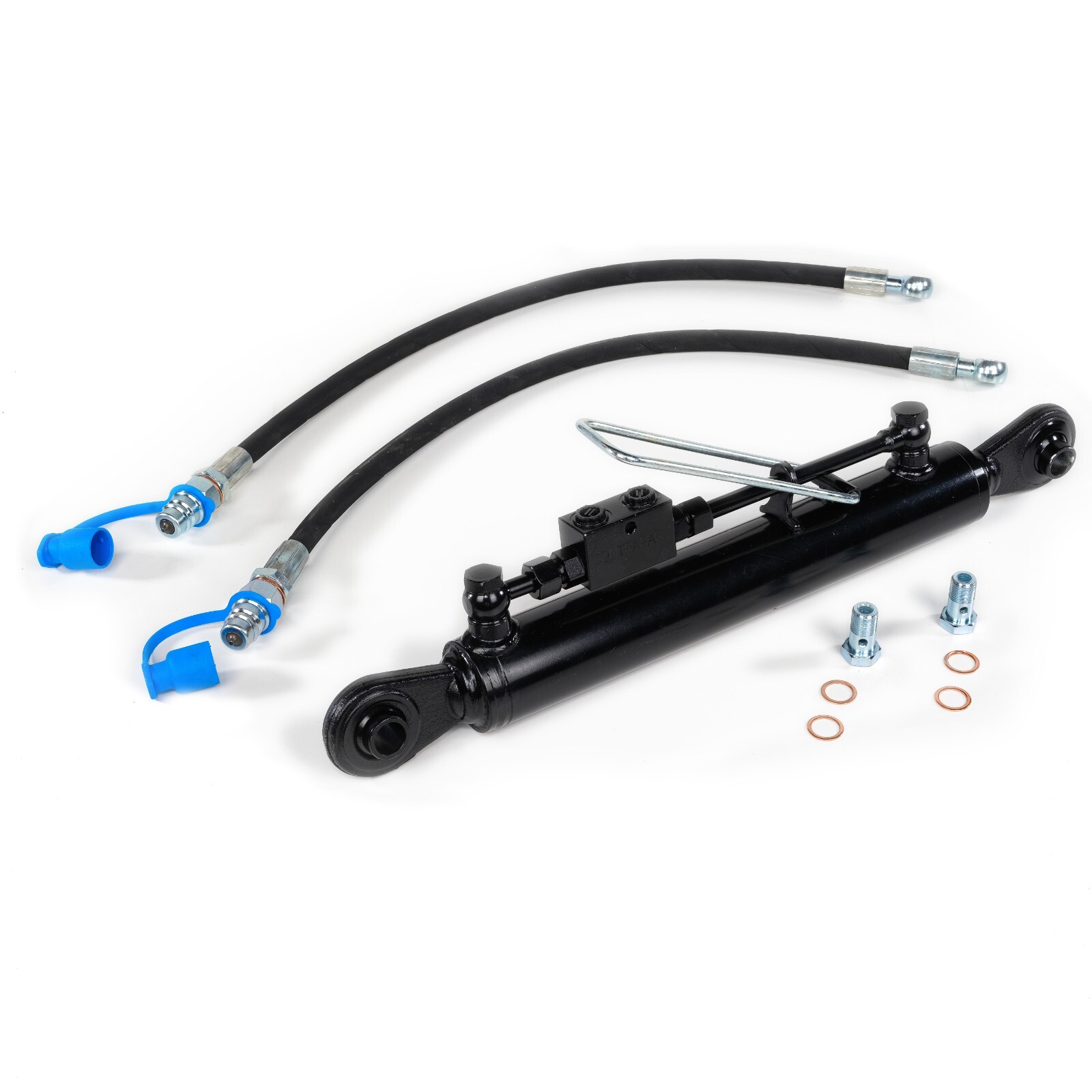 Hydraulic Top Link Cat. 2-2 with Locking Block 21 5/8” - 32 11/16” with 2 x Hose