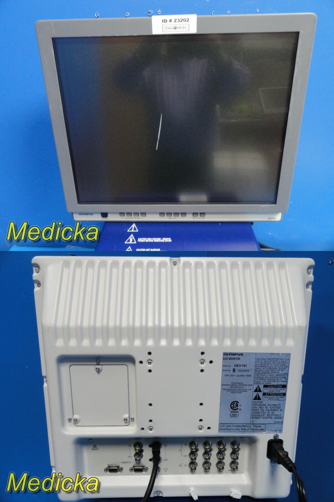Viking System Endosite 1.2Di Camera Control W/ Light Source & OEV 19'' LCD~23202