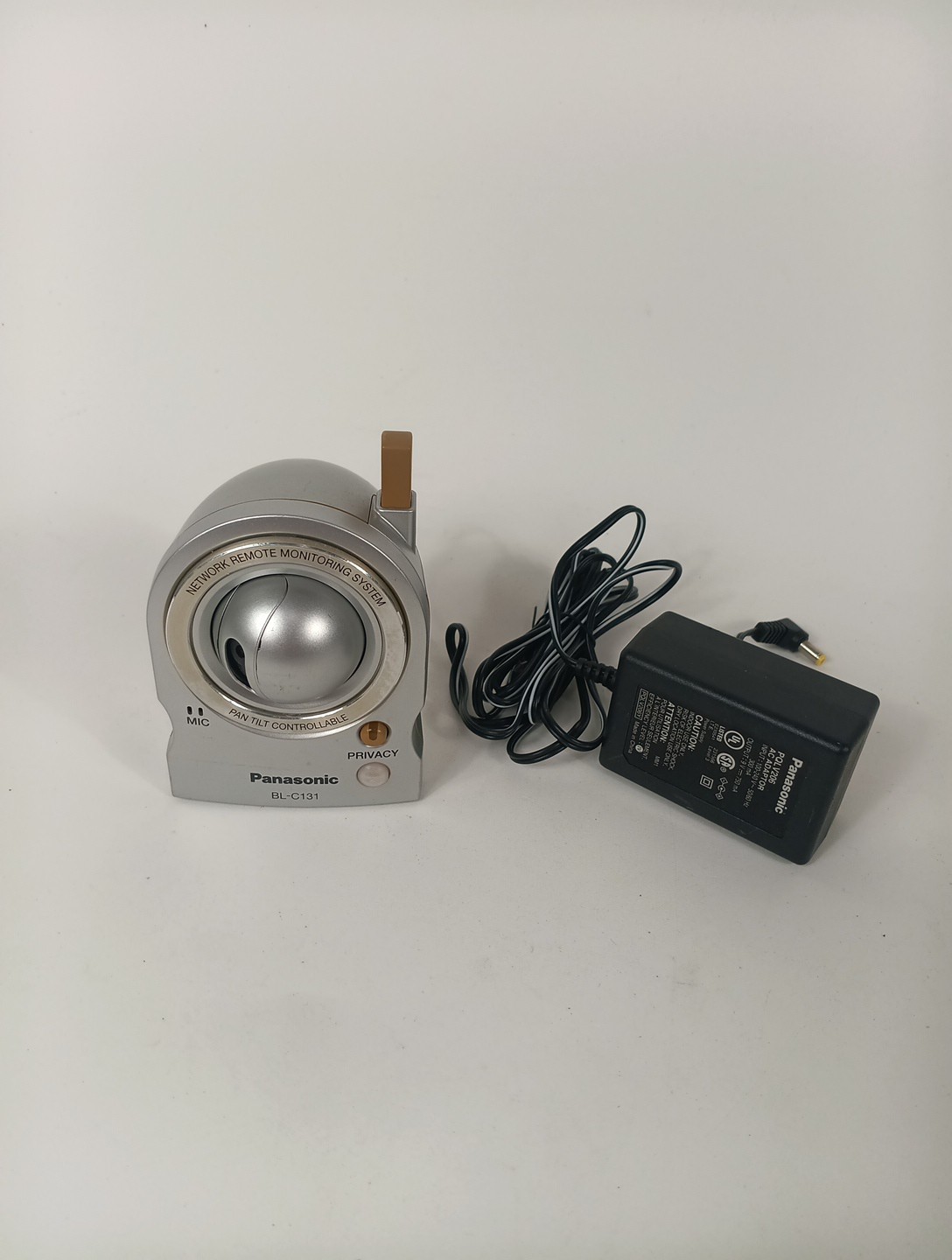 Panasonic BL-C131A Silver Remote Video Monitoring Surveillance Camera PWR TESTED