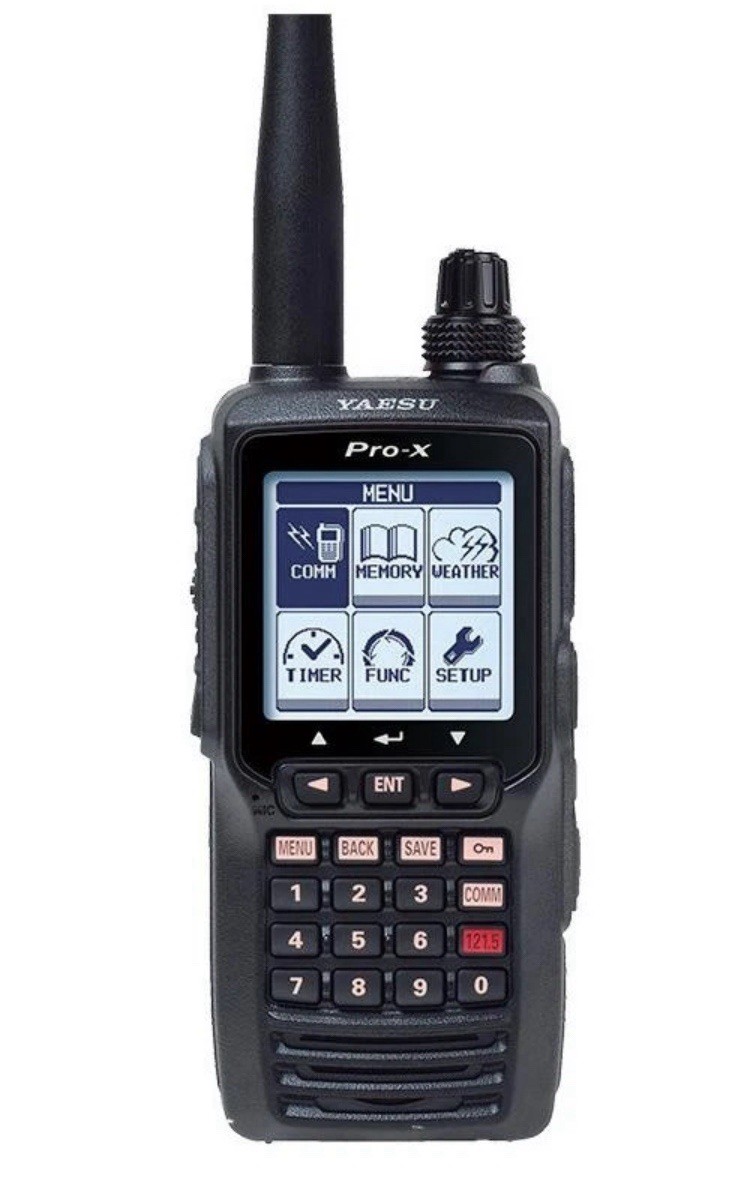 New Yaesu FTA-550L NAV/COM Aviation Transceiver