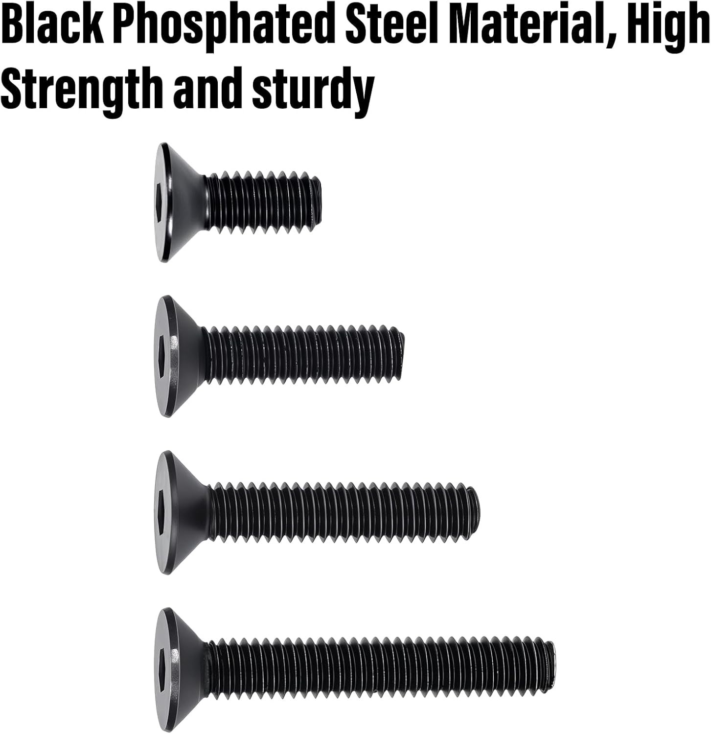 Quick Detach Swivels Mount Base Adapter Kit, Black Metal Stud Wrench, 7 Pcs