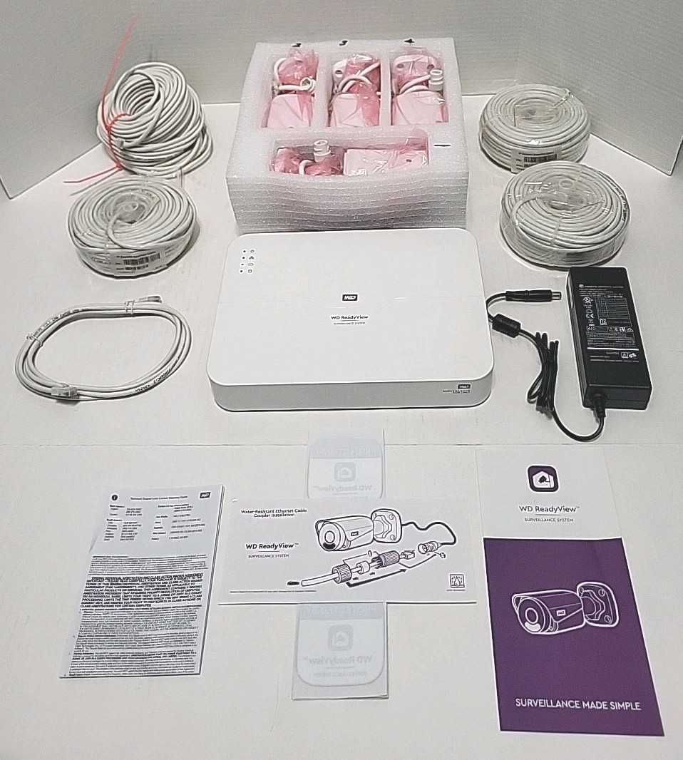 WD ReadyView Surveillance System Model: WDBELL0040HWT-HESN