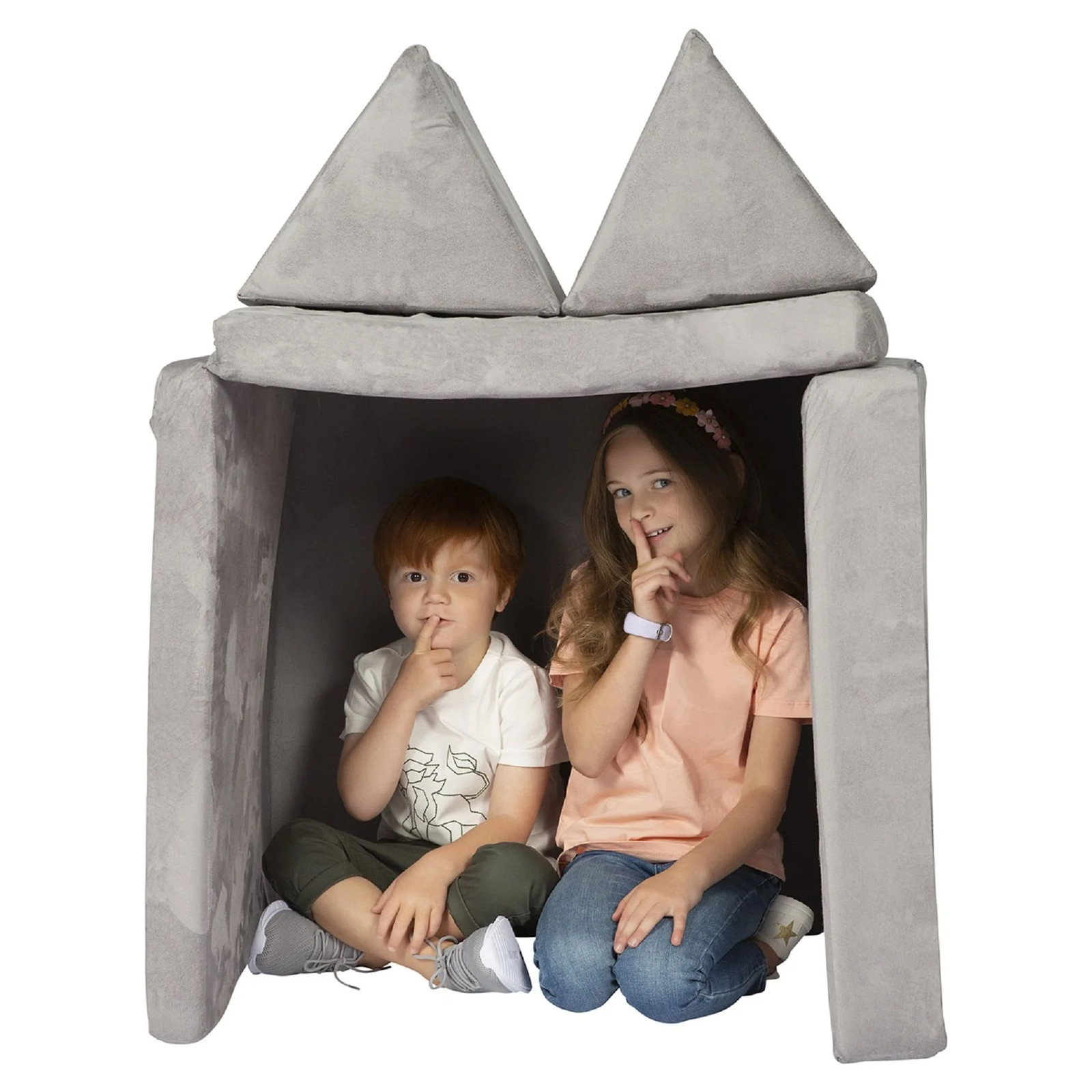KIDS PLAY CUSHIONS Customizable Foam Couch 4 Pieces