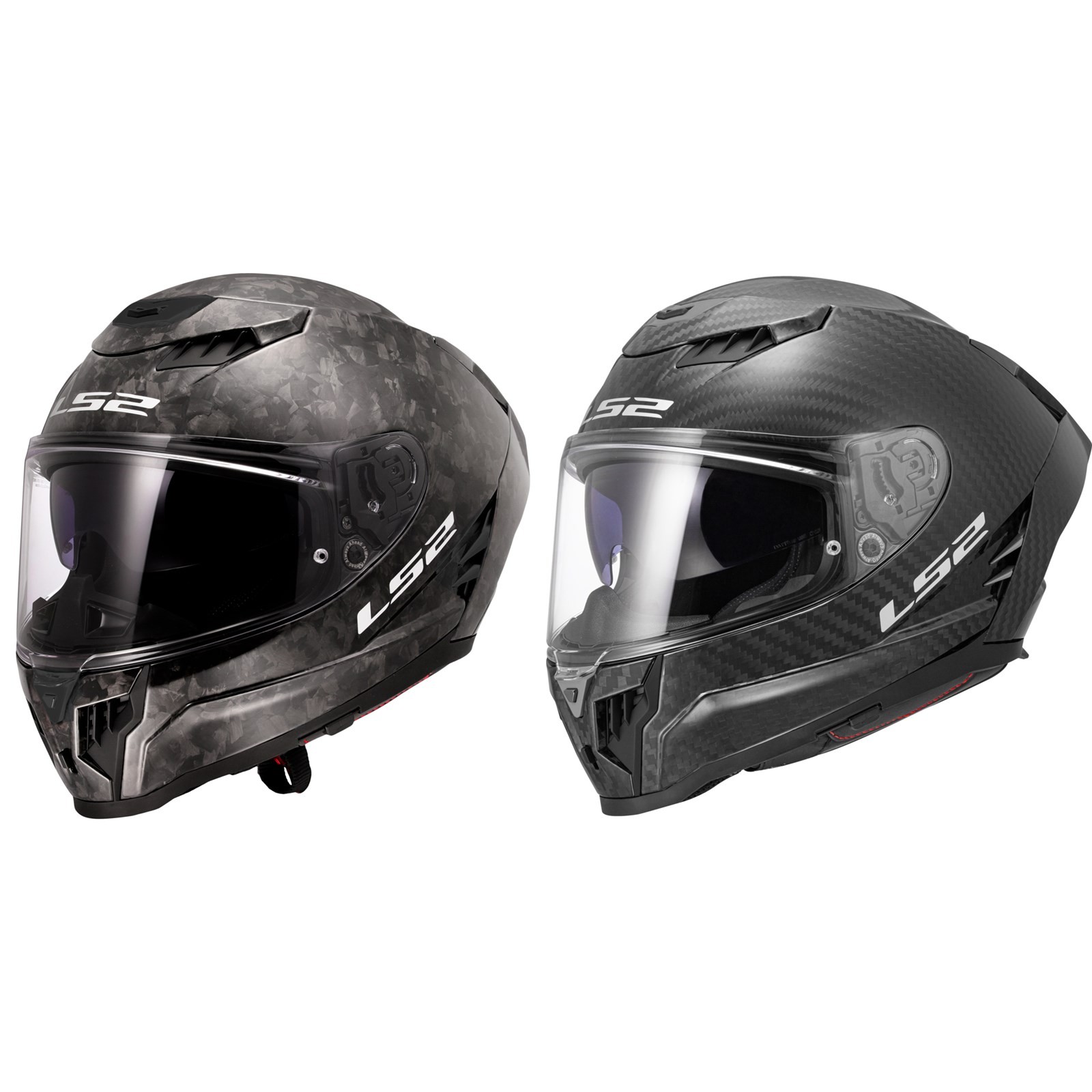 LS2 FF807 Dragon Solid - Motorcycle Helmet Full Face Carbon incl. Pinlock Lens