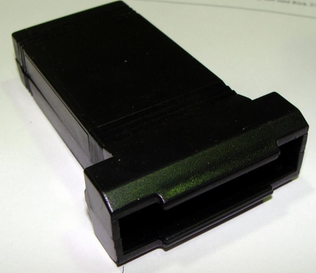 Lot of 2 - PacTec CNL-0006 Black Kit - Connector, Hood. D-SUB Hood Enclosure