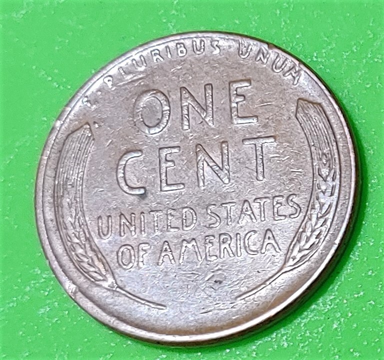 1957d Lincoln Wheat Penny RARE ! ONE OF A KIND - DBLING -MULTIPLE ERRORS