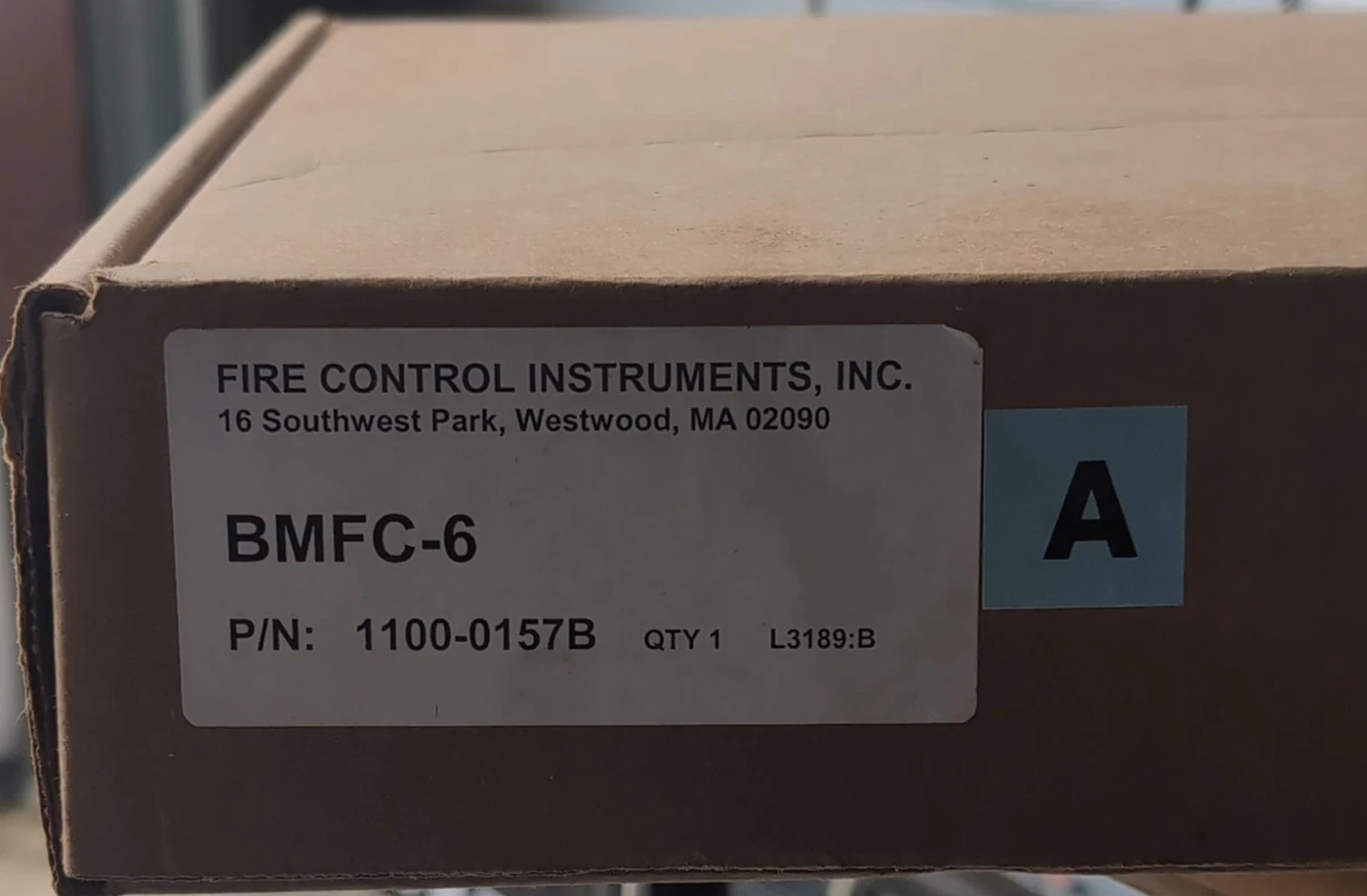 NEW FCI / GAMEWELL BMFC-6 BASIC MAIN FIRE CONTROL P/N: 1100-0157B (1 AVAILABLE)
