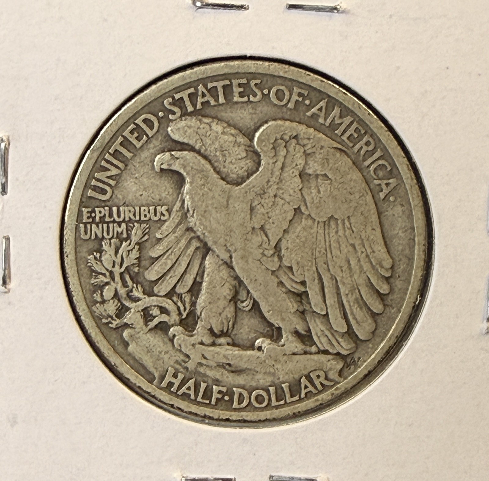 1937 Walking Liberty Half Dollar, Nicely Circulated, (22341)
