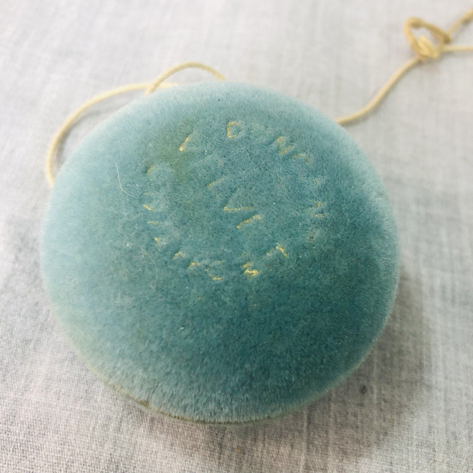 Vintage Duncan Velvet Yoyo