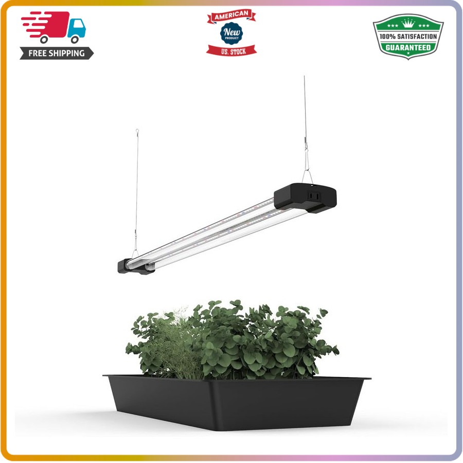 3FT LED Full Spectrum Grow Light for Succulent Terrarium Linkable