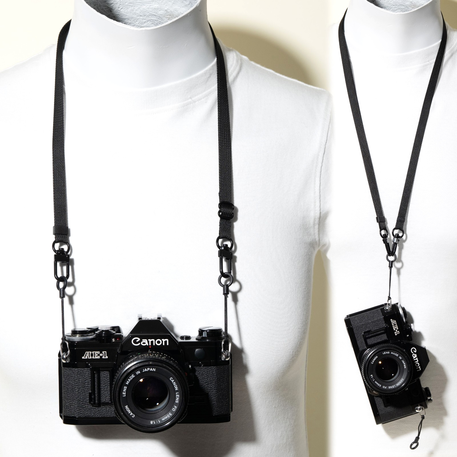 Handmade Street Photography Slim Camera Strap 32-50" Quick Release Neck/lanyard