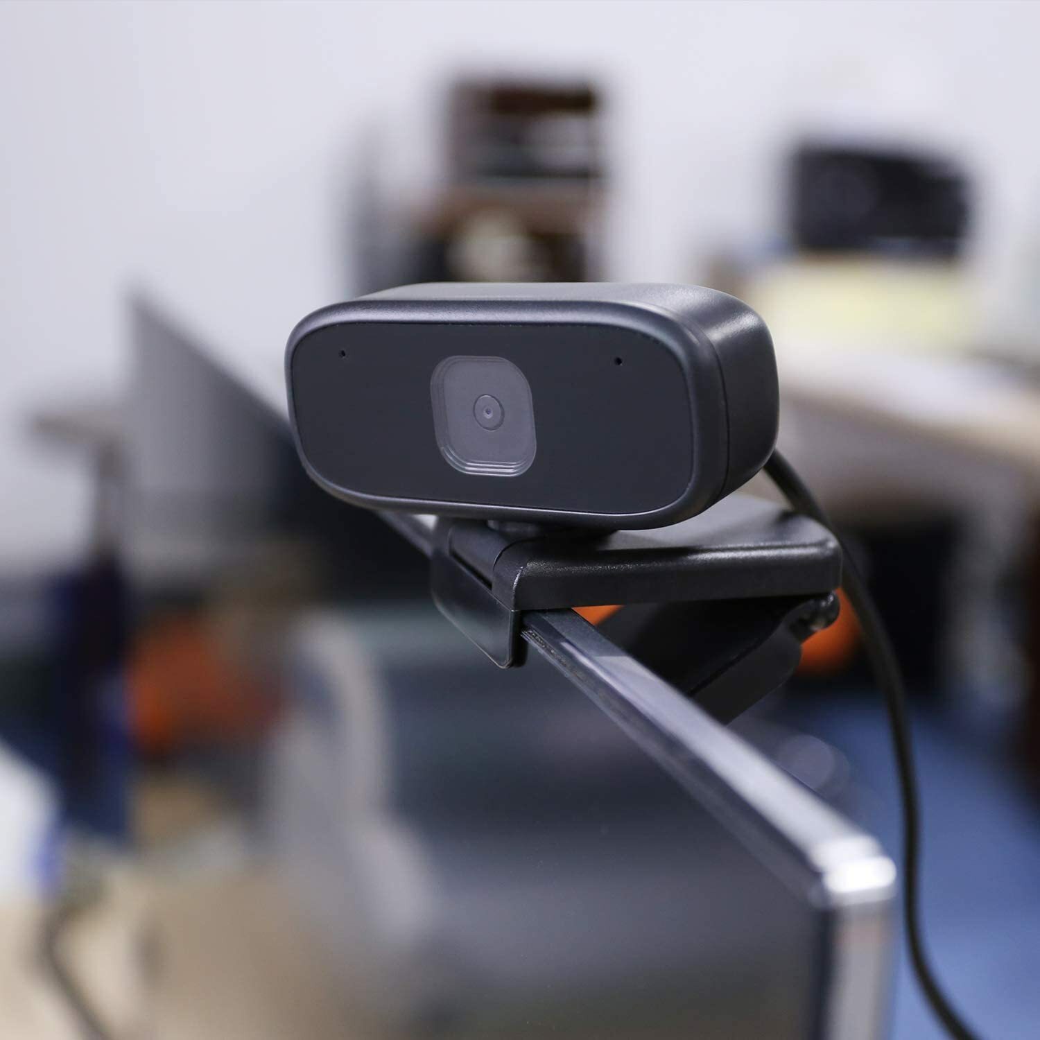 Webcam with Microphone, 5 Megapixel Autofocus HD 720P Streaming Web Camera [Plug