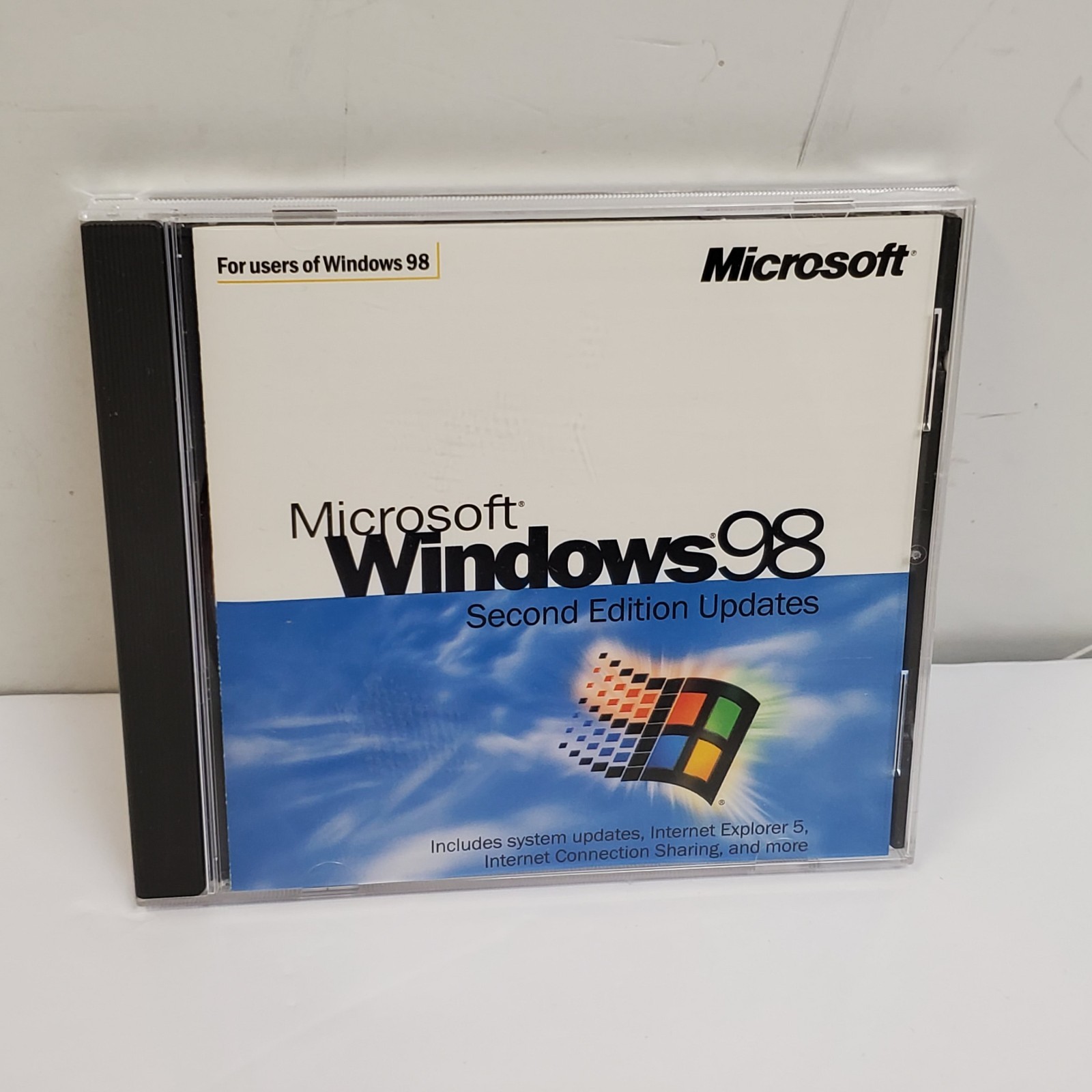 Microsoft Windows 98 Upgrade CD-ROM with Product key