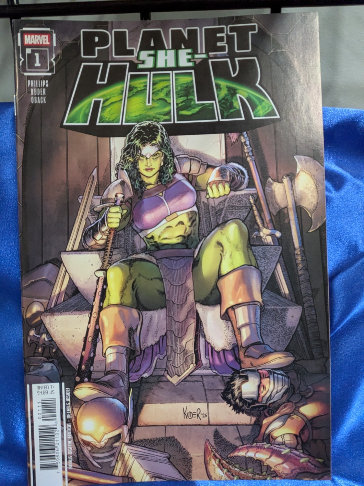 PLANET SHE-HULK #1 MARVEL COMICS 2025 AARON KUDER