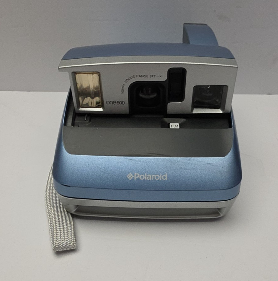 Polaroid One 600 Instant Camera Light Blue