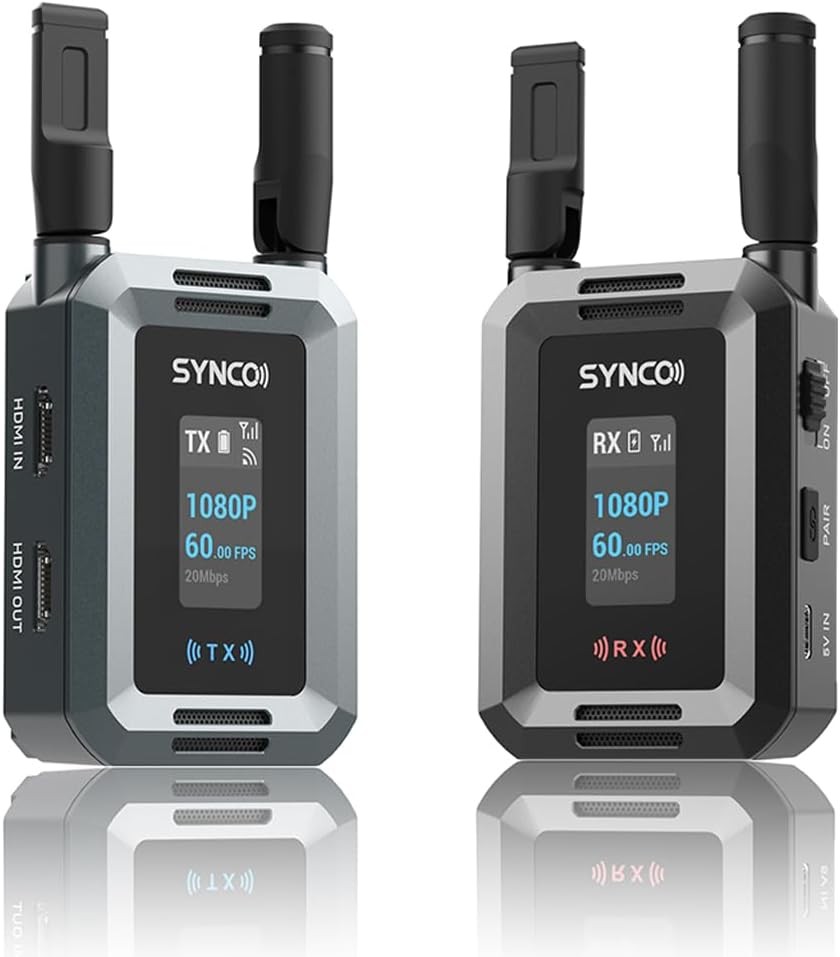 SYNCO XVison HD HDMI Wireless Video Transmission System Transmitter and Receiver