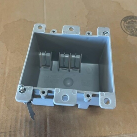 Cantex EZ Box Two Gang Old Work EZ25DO - QTY: 30 - Residential Cut-In Outlet Box