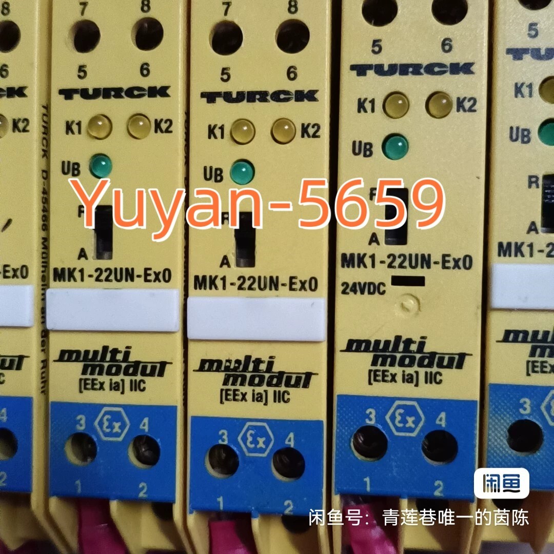1 PC   USED GOOD   MK1-22UN-Ex0   Safety    Relay#B928W    CL