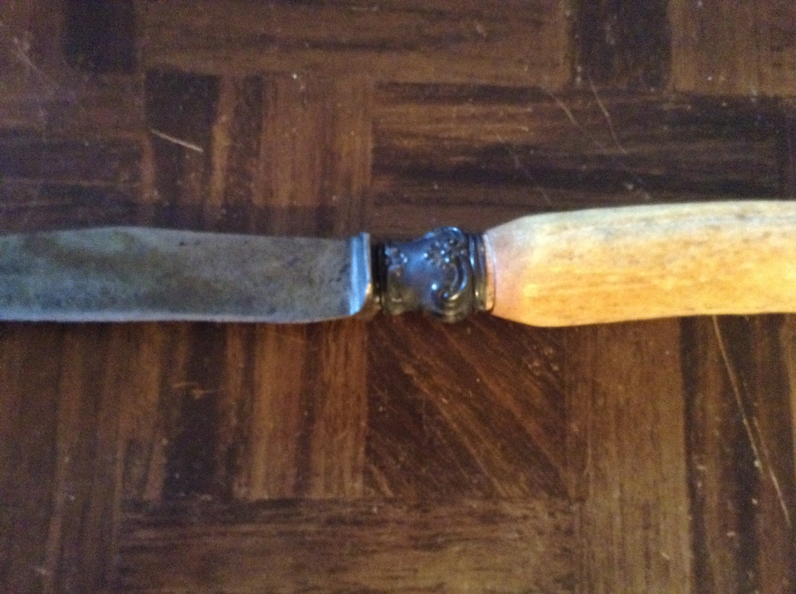 Vintage old kitchen knife
