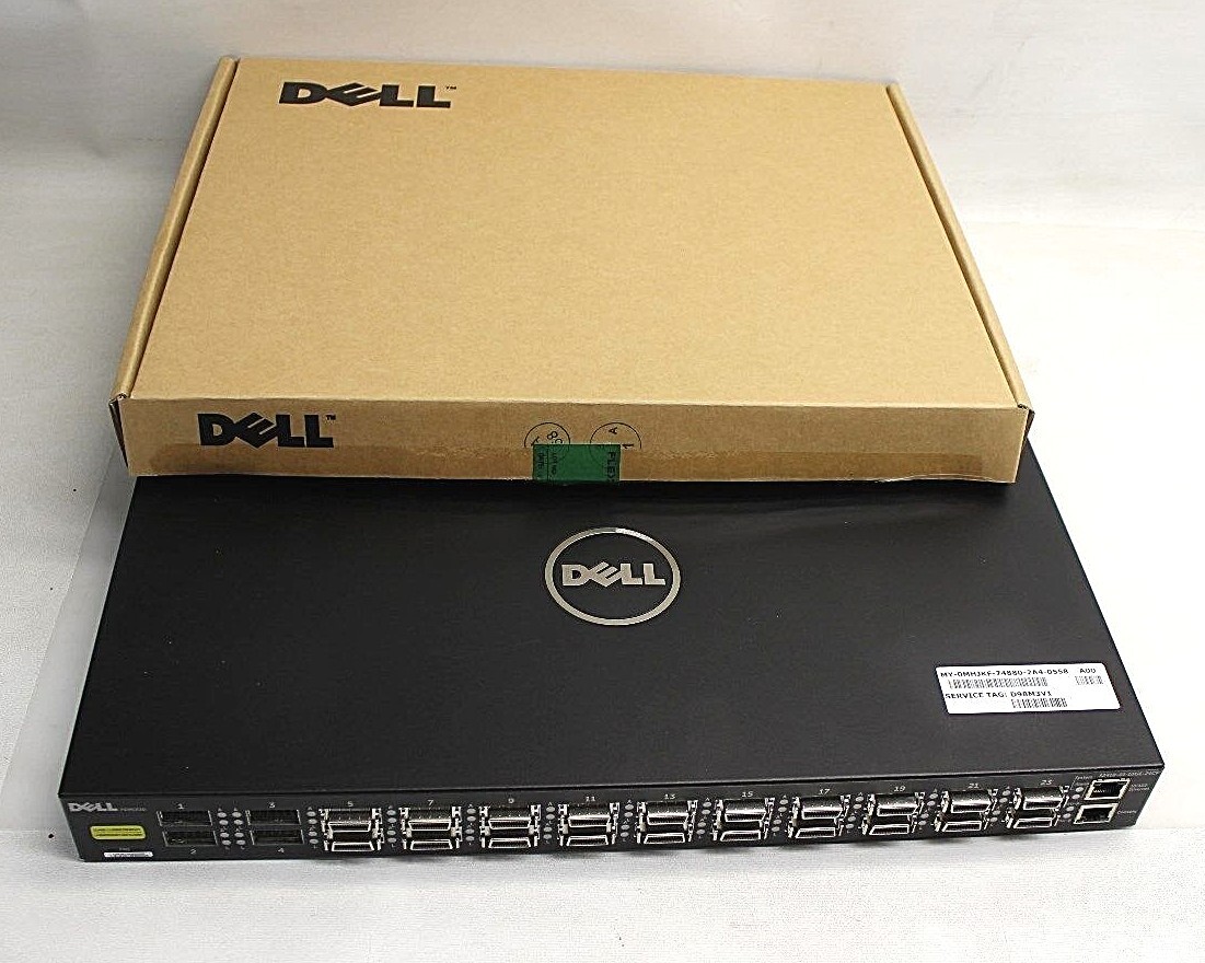 MHJKF  DELL S2410-01-10GE-24CP FORCE10 SWITCH W/ ALL ACCESSORIES  NEW IN BOX!