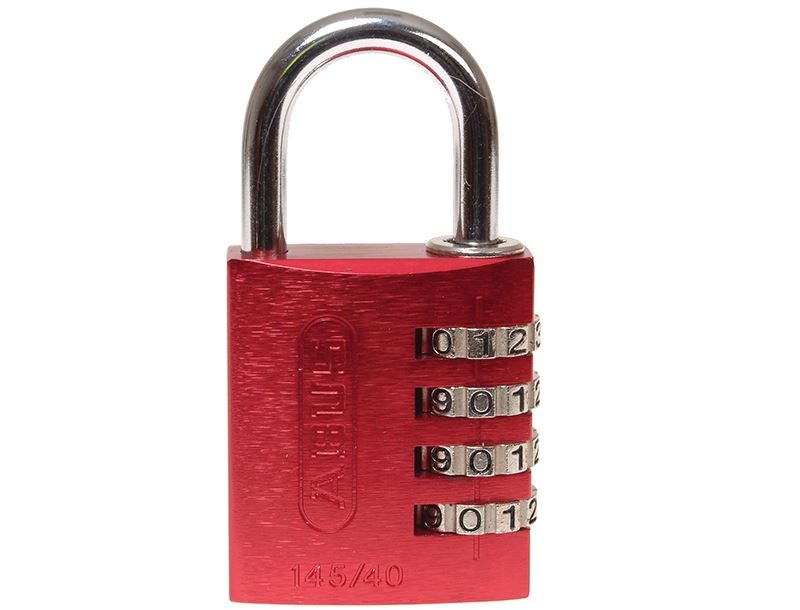 ABUS - Cadenas combinaison 40mm Rouge