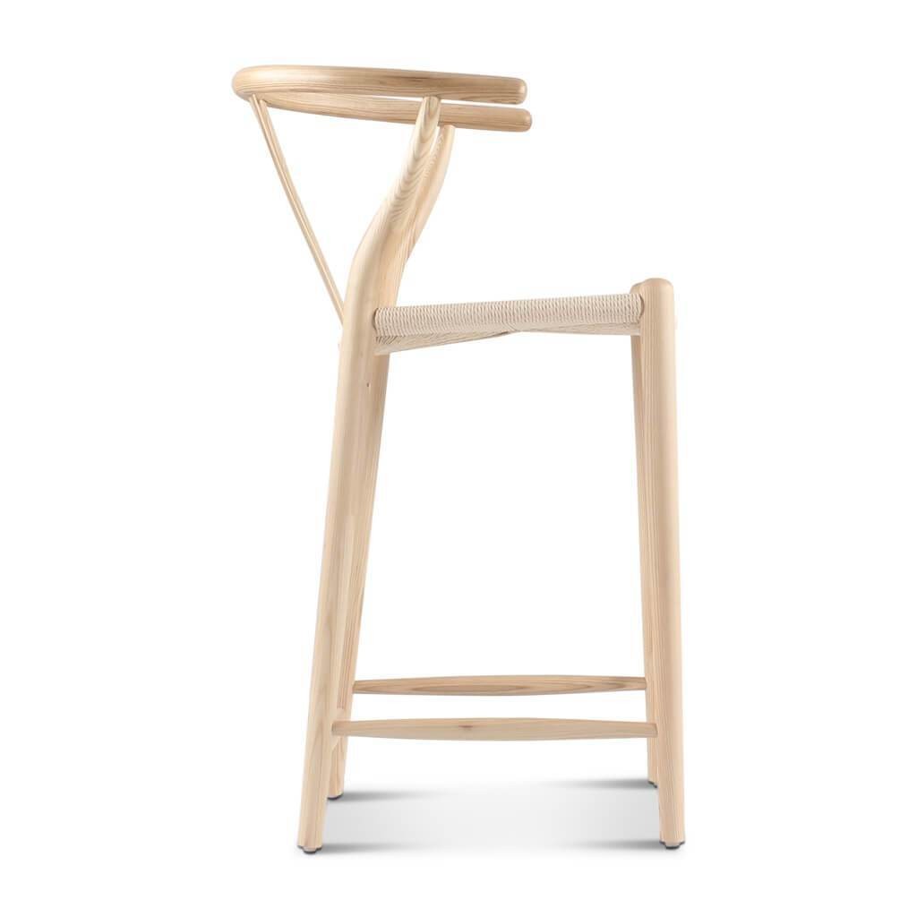 Wishbone Counter Stool Natural Ash