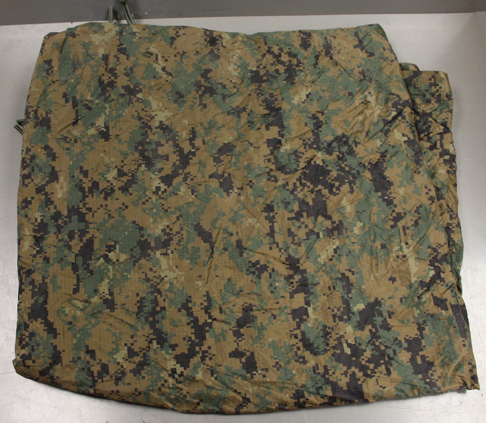 Military USMC Tarpaulin Reversible Field Tarp - Marpat Woodland - New