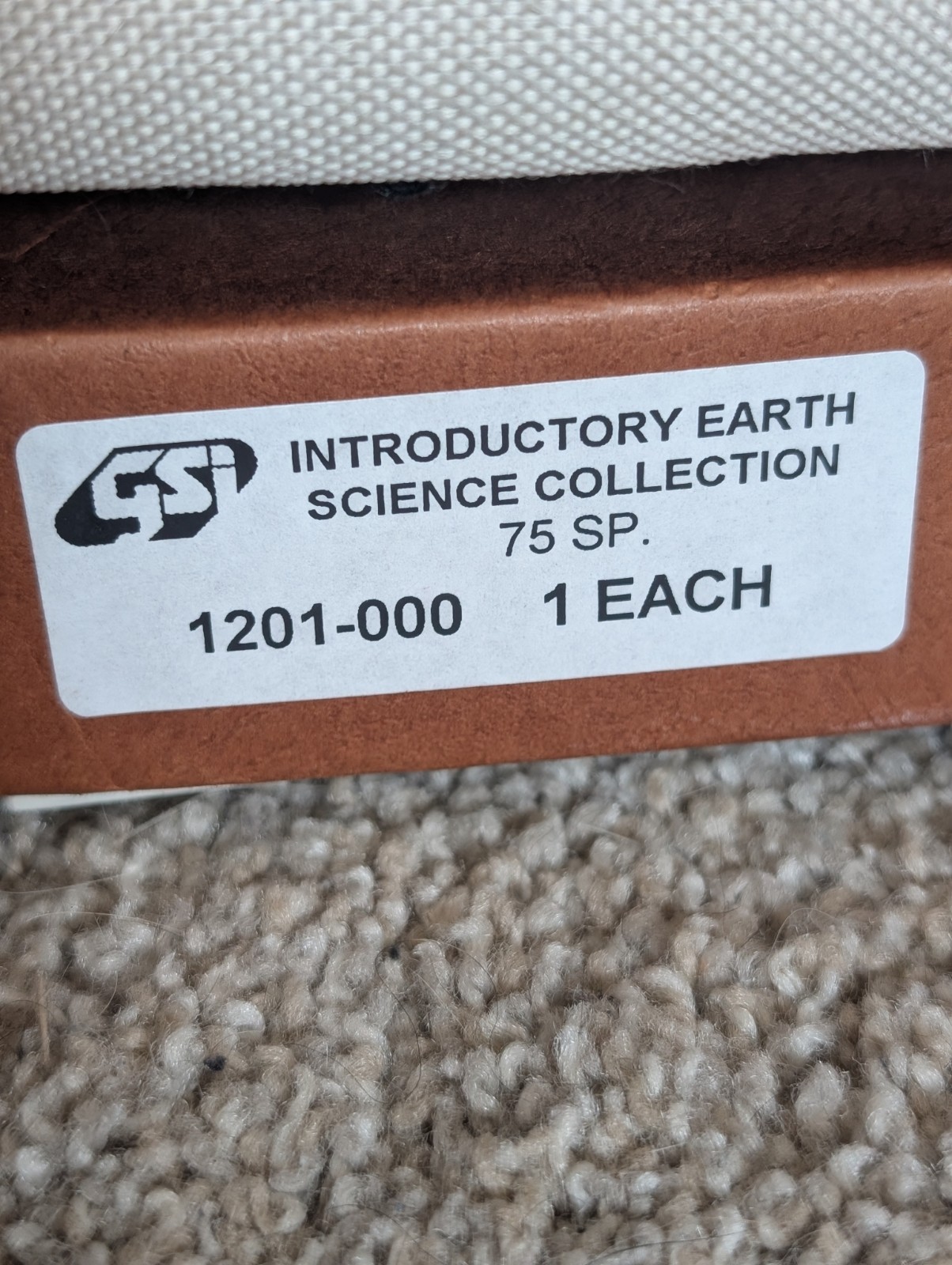 Introductory Earth Science Collection Includes 75 Specimens