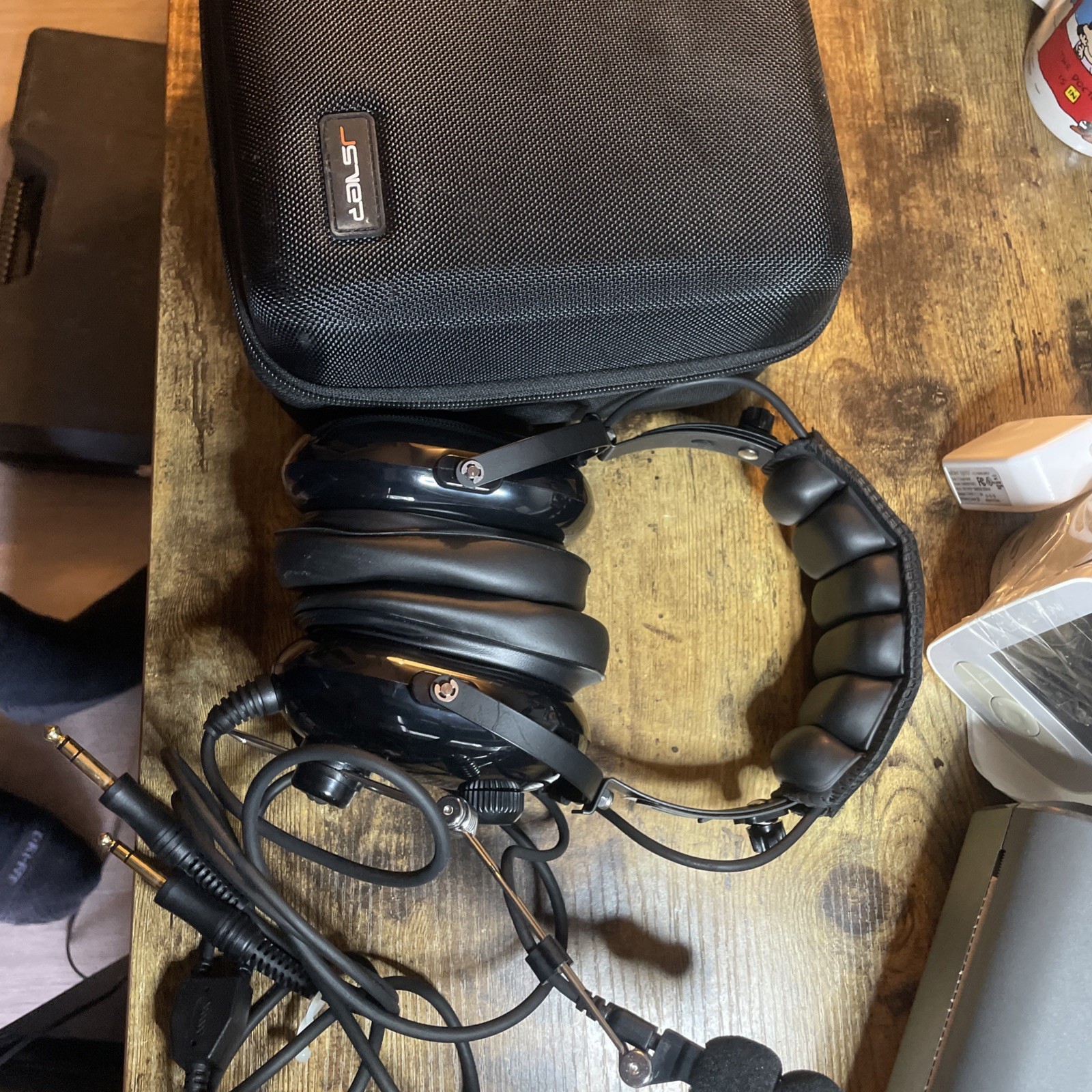 Kore Aviation KA-1 Premium Pilot Headset With Carrying Case Noise Reduction